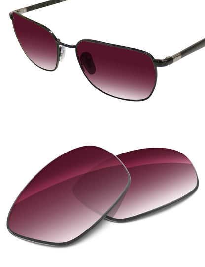 Wine Red Gradient-Non-Polarized