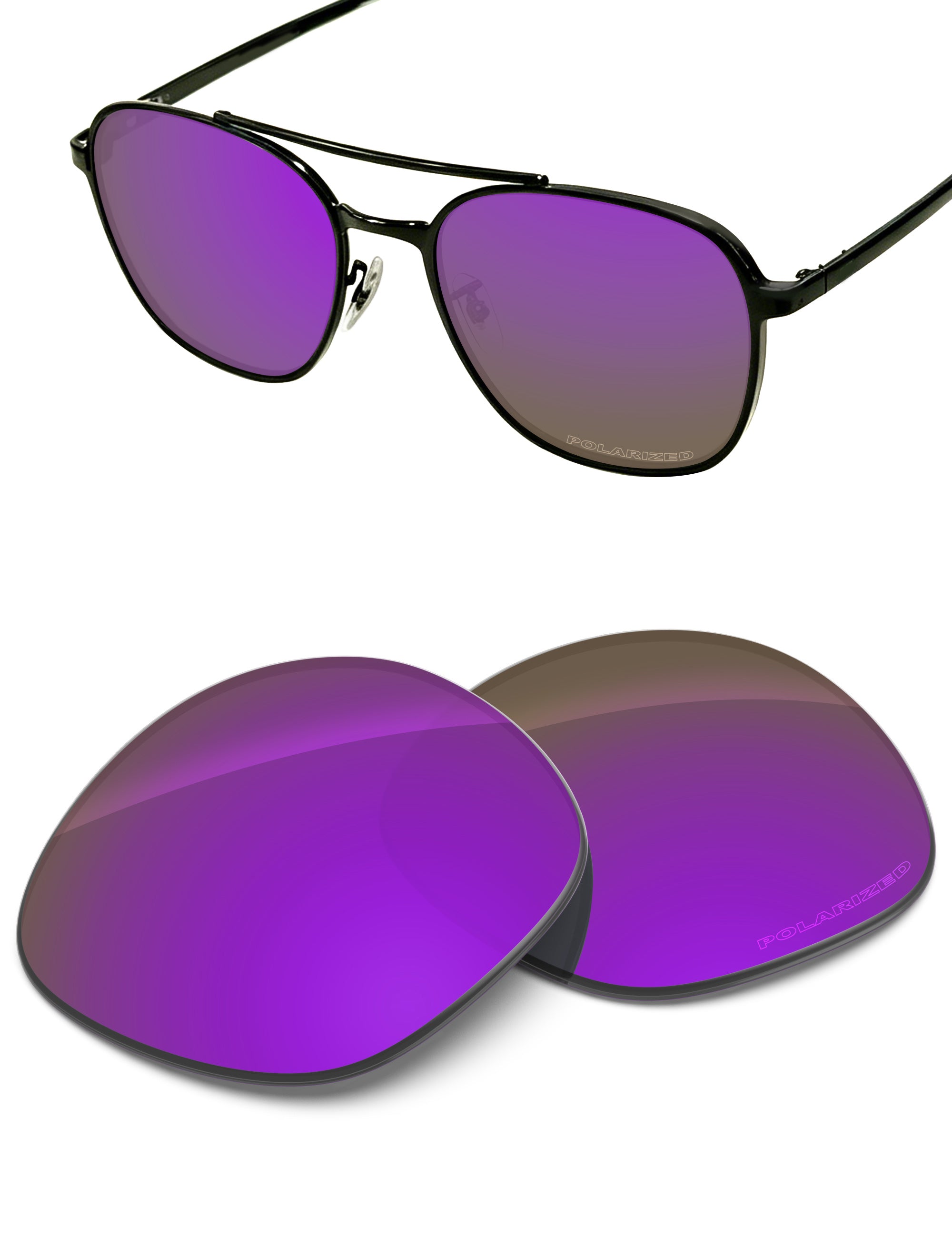 Plum Purple FlashMirror™-Polarized