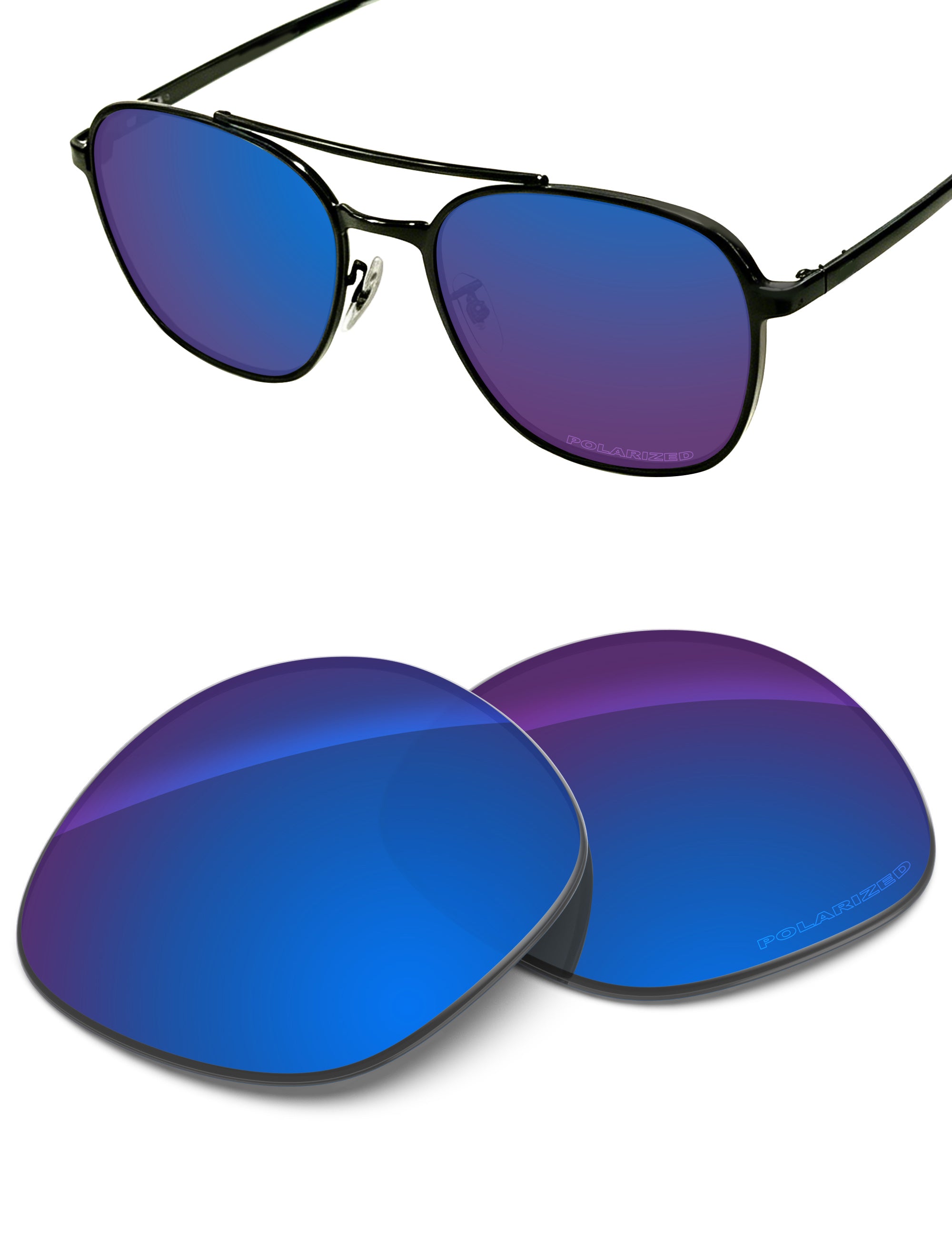 Sapphire Blue FlashMirror™-Polarized