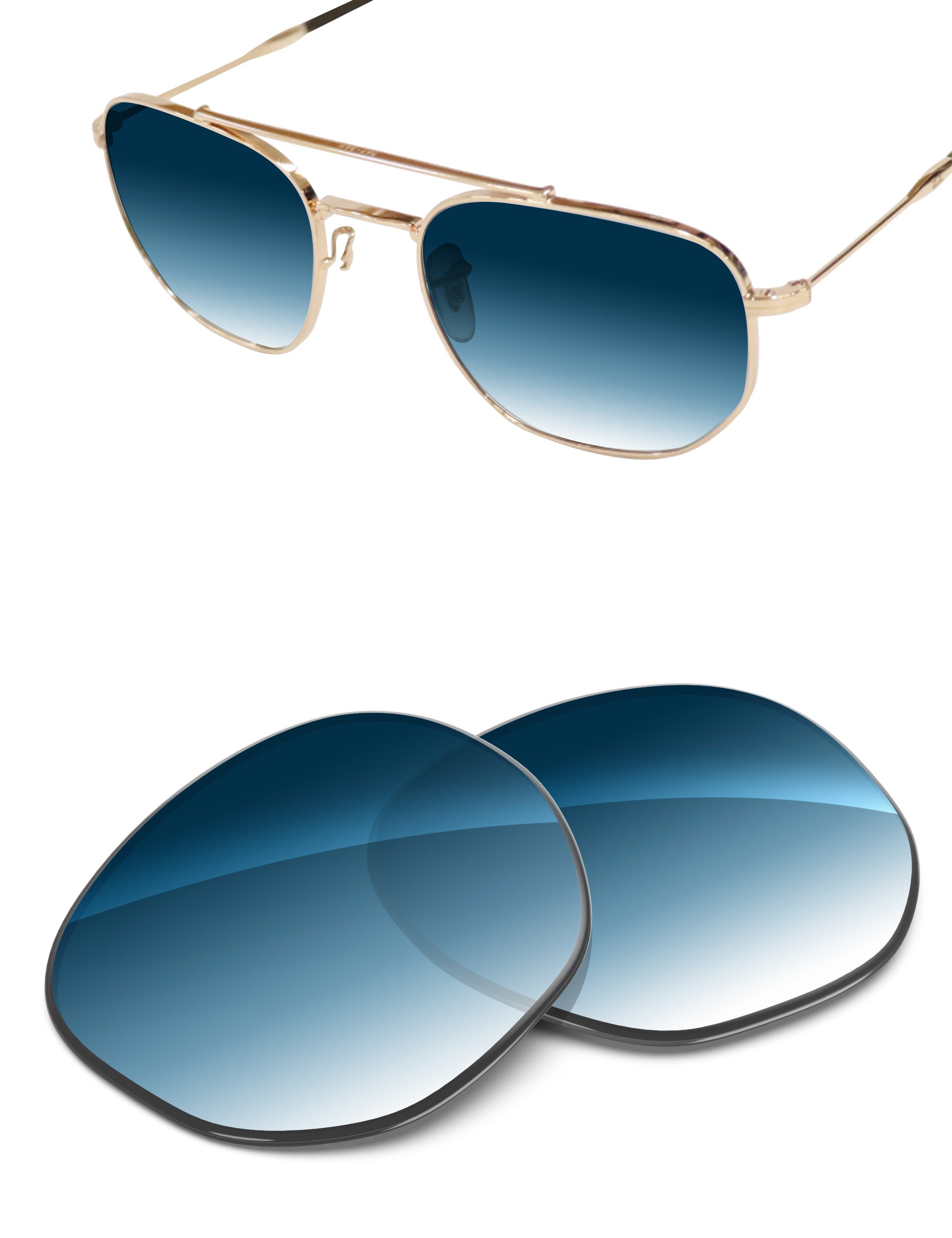 Blue Gradient-Non-Polarized