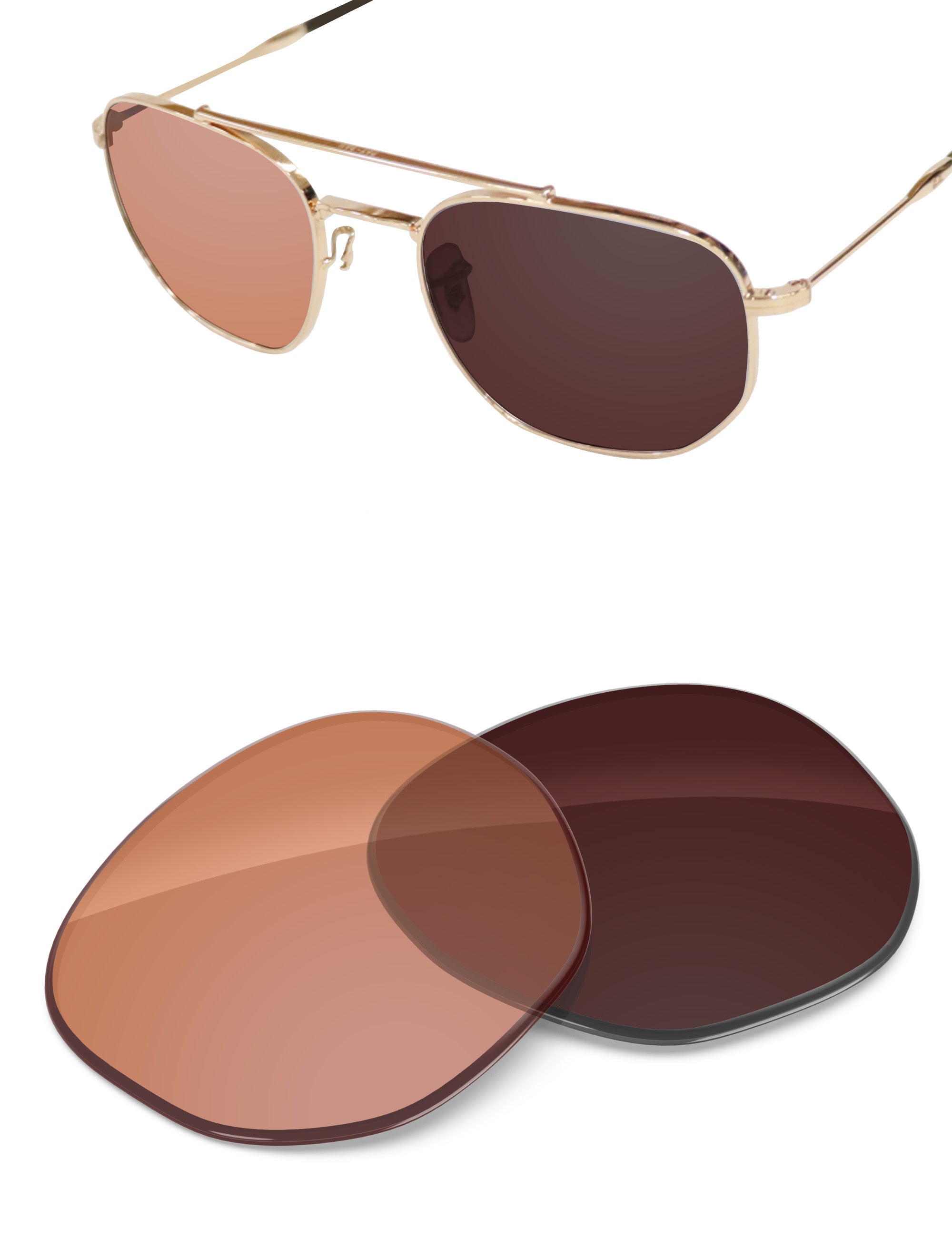 Orange Tint Photochromic-Non-Polarized