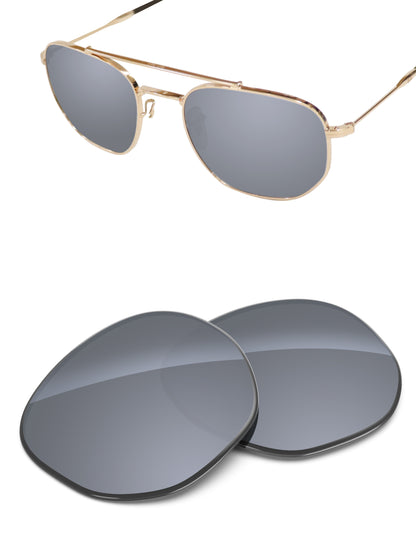 Silver Metallic FlashMirror™-Non-Polarized
