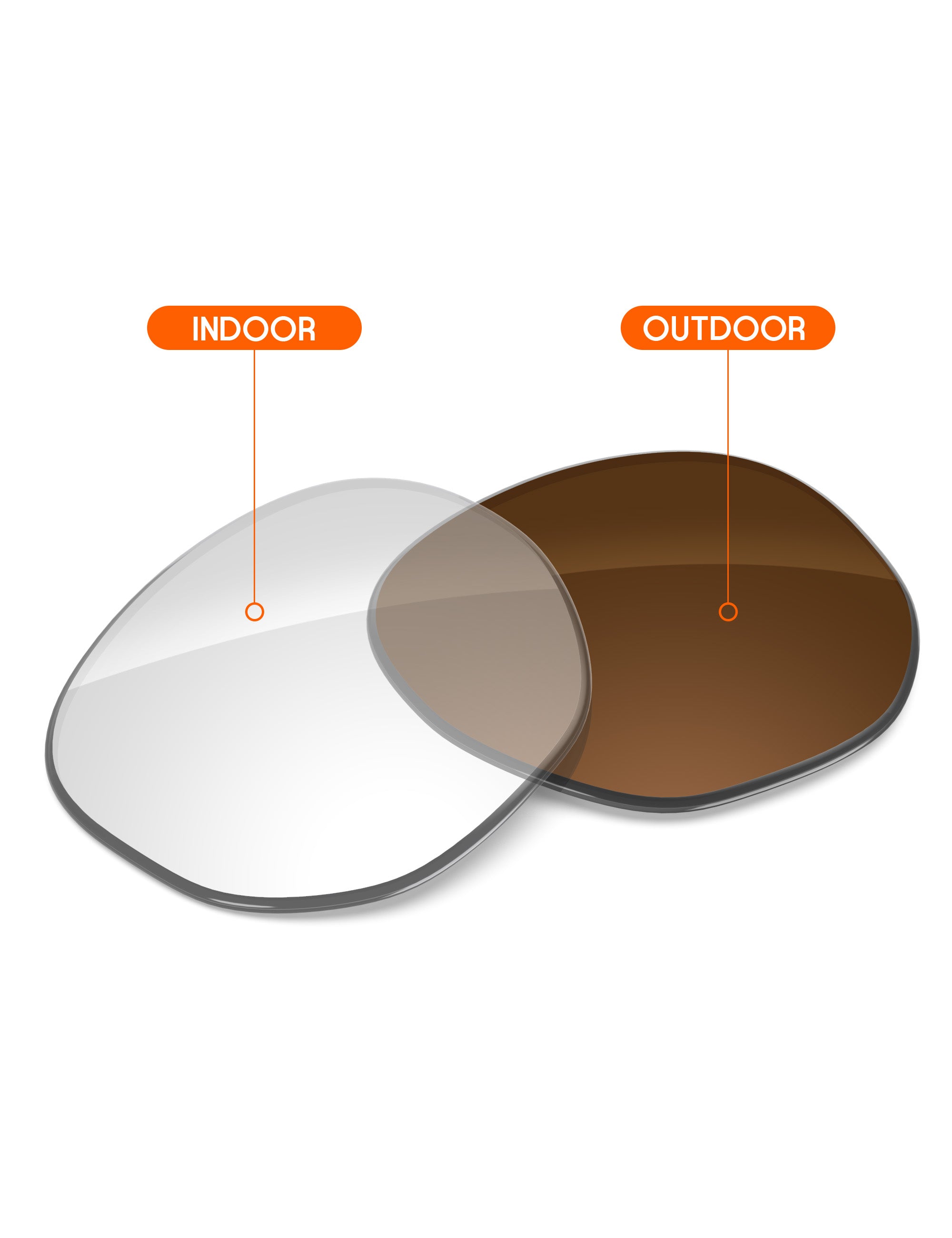 Adapt Brown Photochromic-Non-Polarized