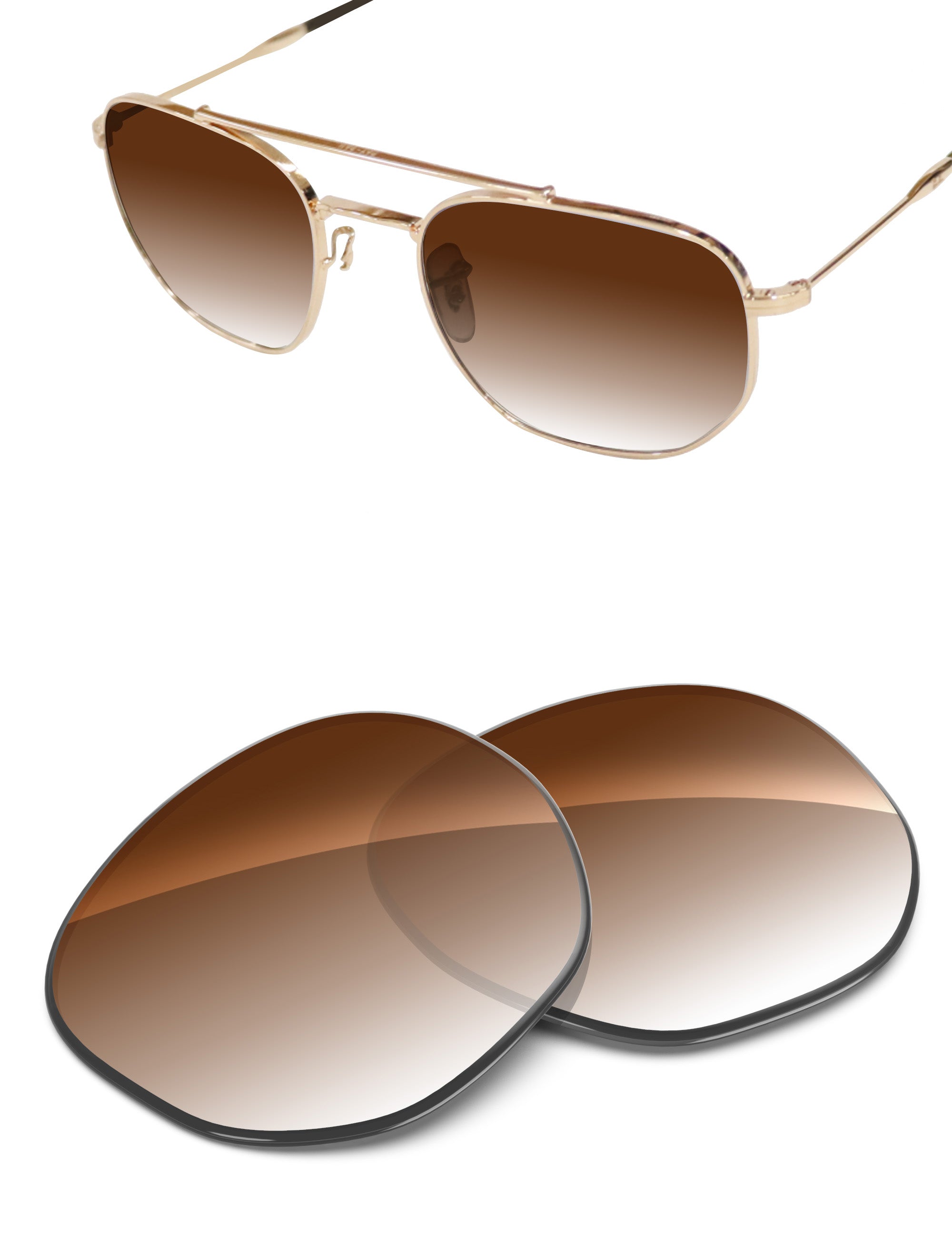 Brown Gradient-Non-Polarized
