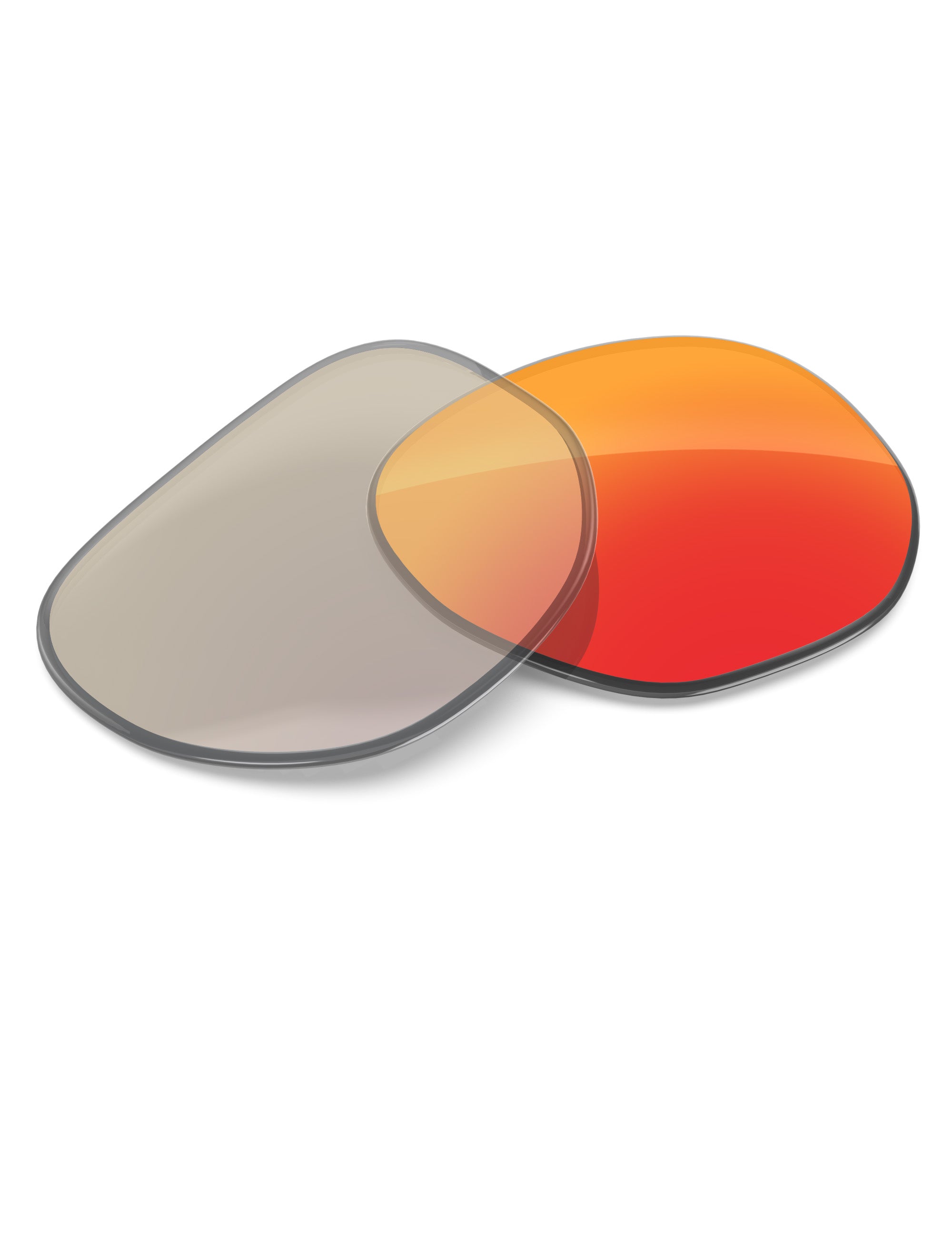 Fire Red FlashMirror™ Photochromic-Non-Polarized