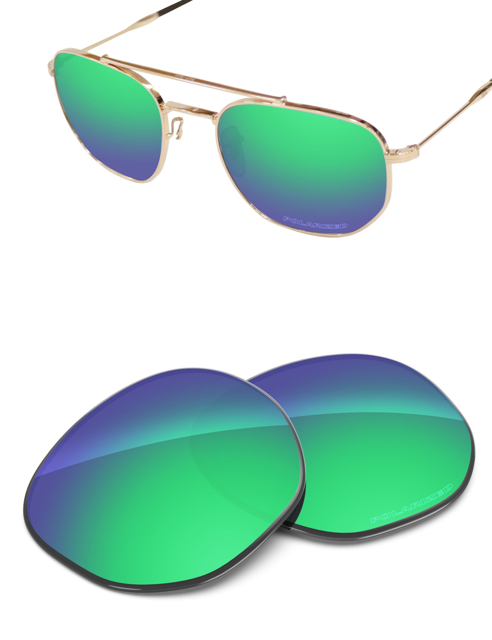 Emerald Green FlashMirror™-Polarized