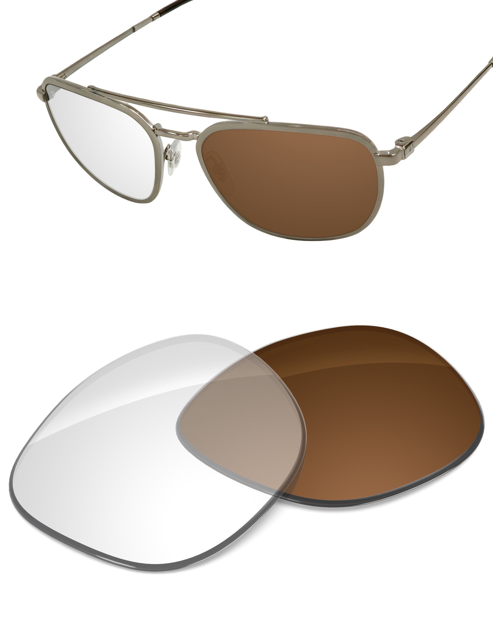 Adapt Brown Photochromic-Non-Polarized