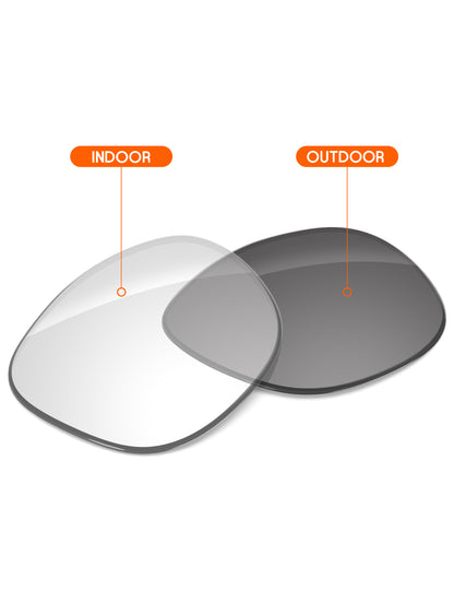 Adapt Gray Photochromic Blue Light Blocking-Non-Polarized