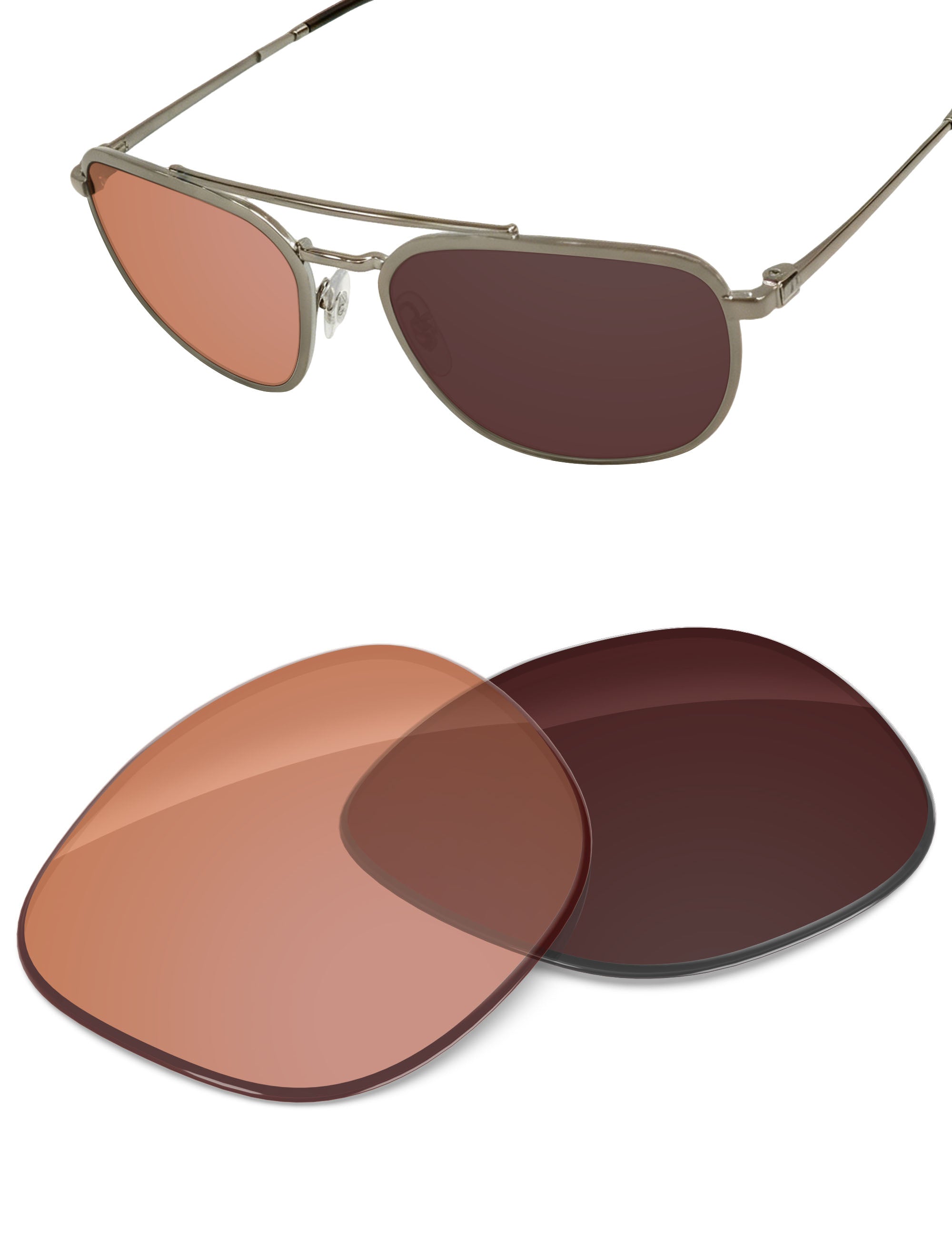 Orange Tint Photochromic-Non-Polarized