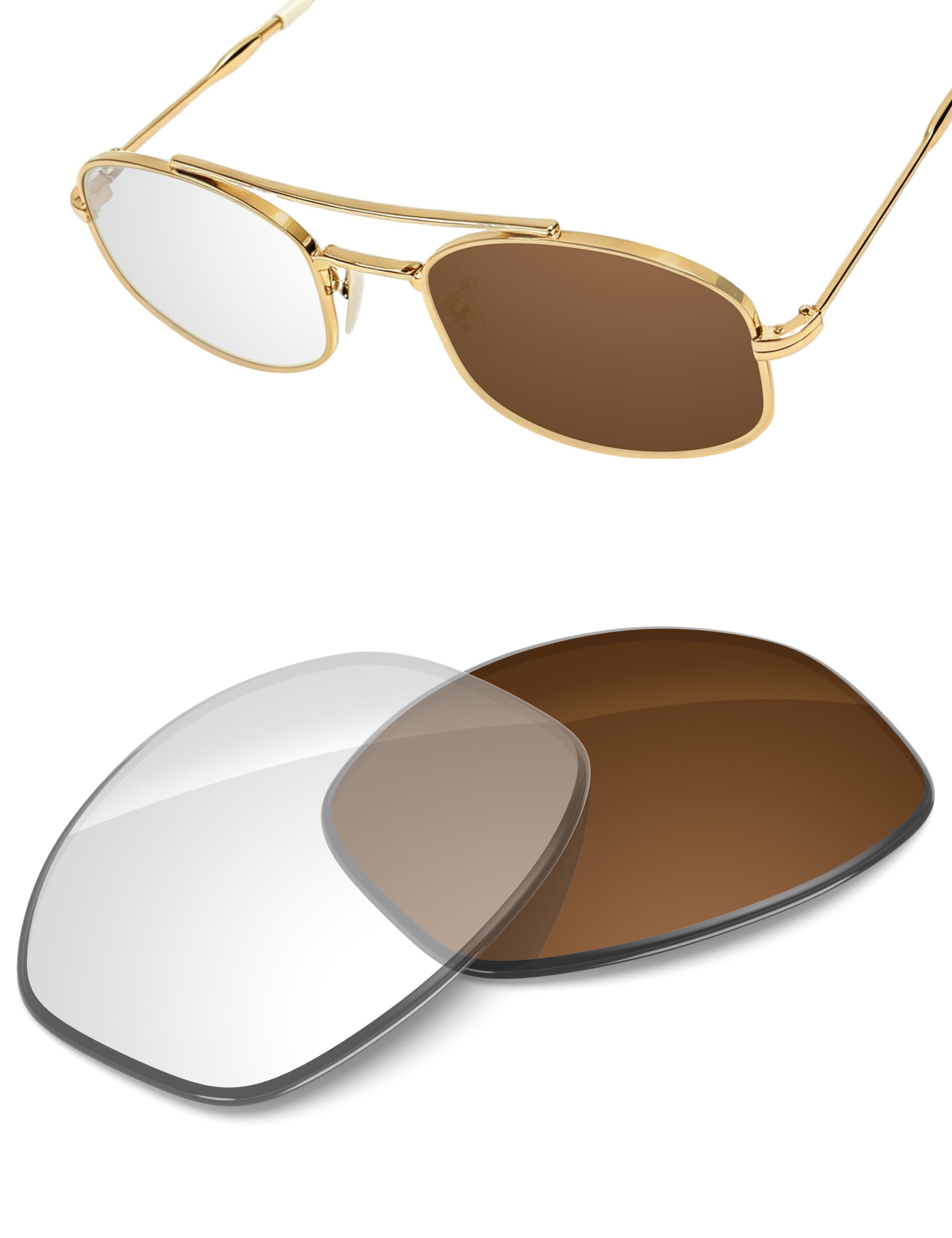 Adapt Brown Photochromic-Non-Polarized