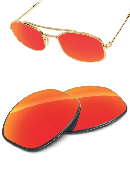 Fire Red FlashMirror™-Non-Polarized