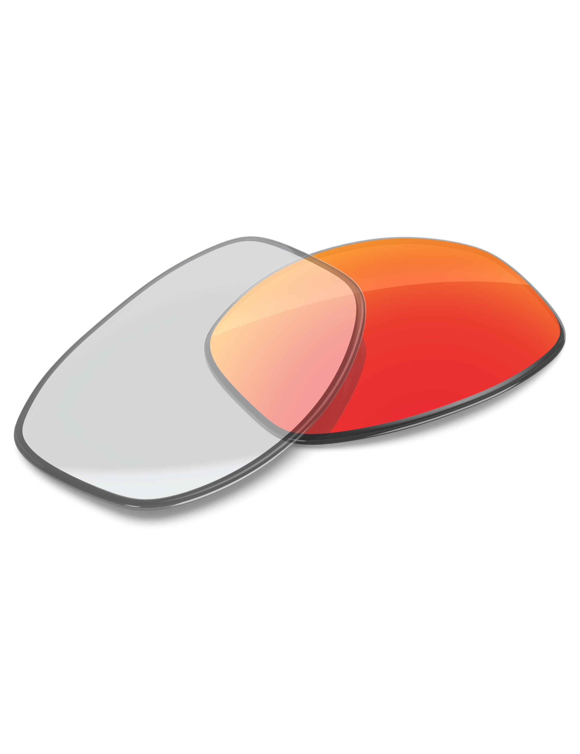 Fire Red FlashMirror™ Photochromic-Non-Polarized