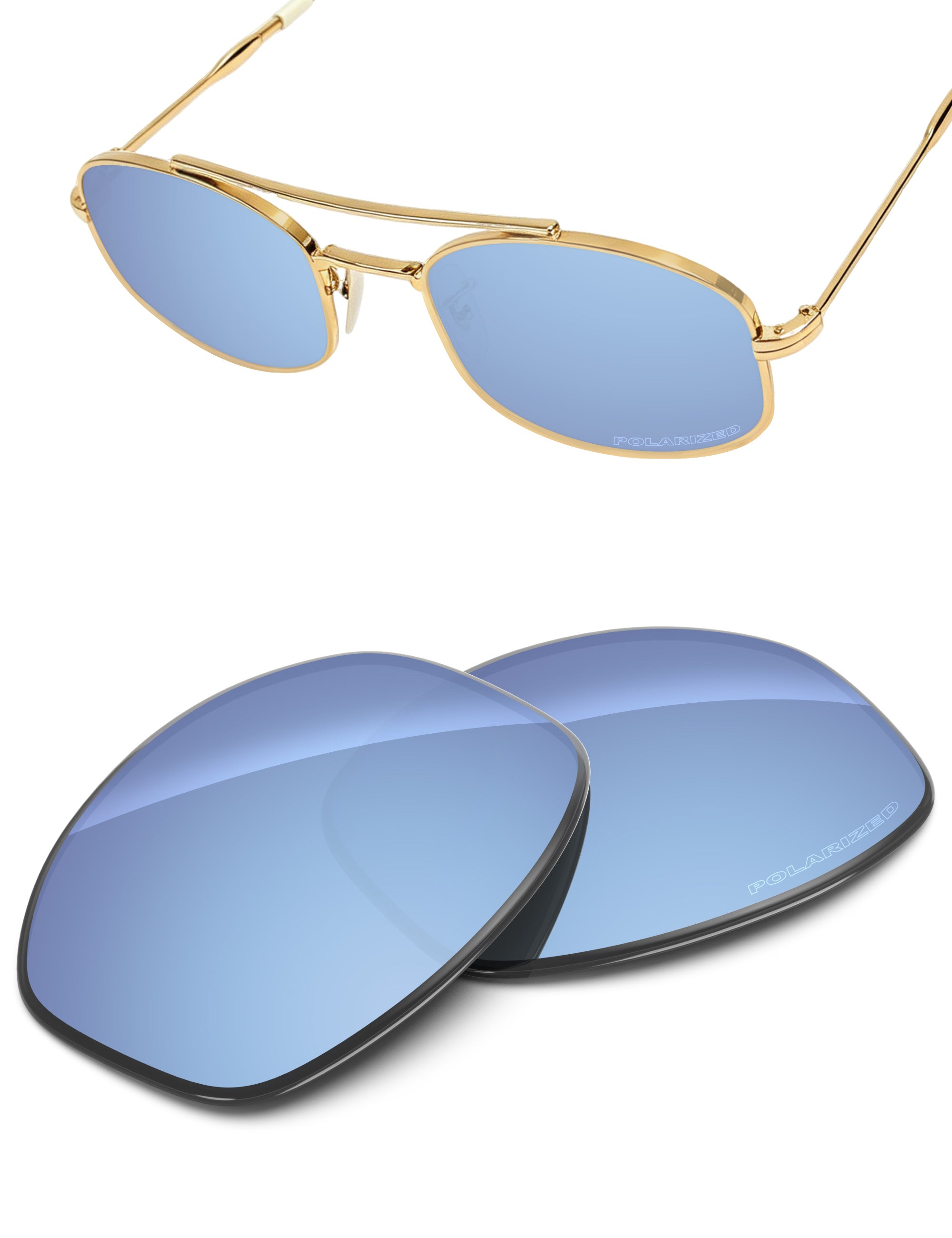Aqua Blue FlashMirror™-Polarized