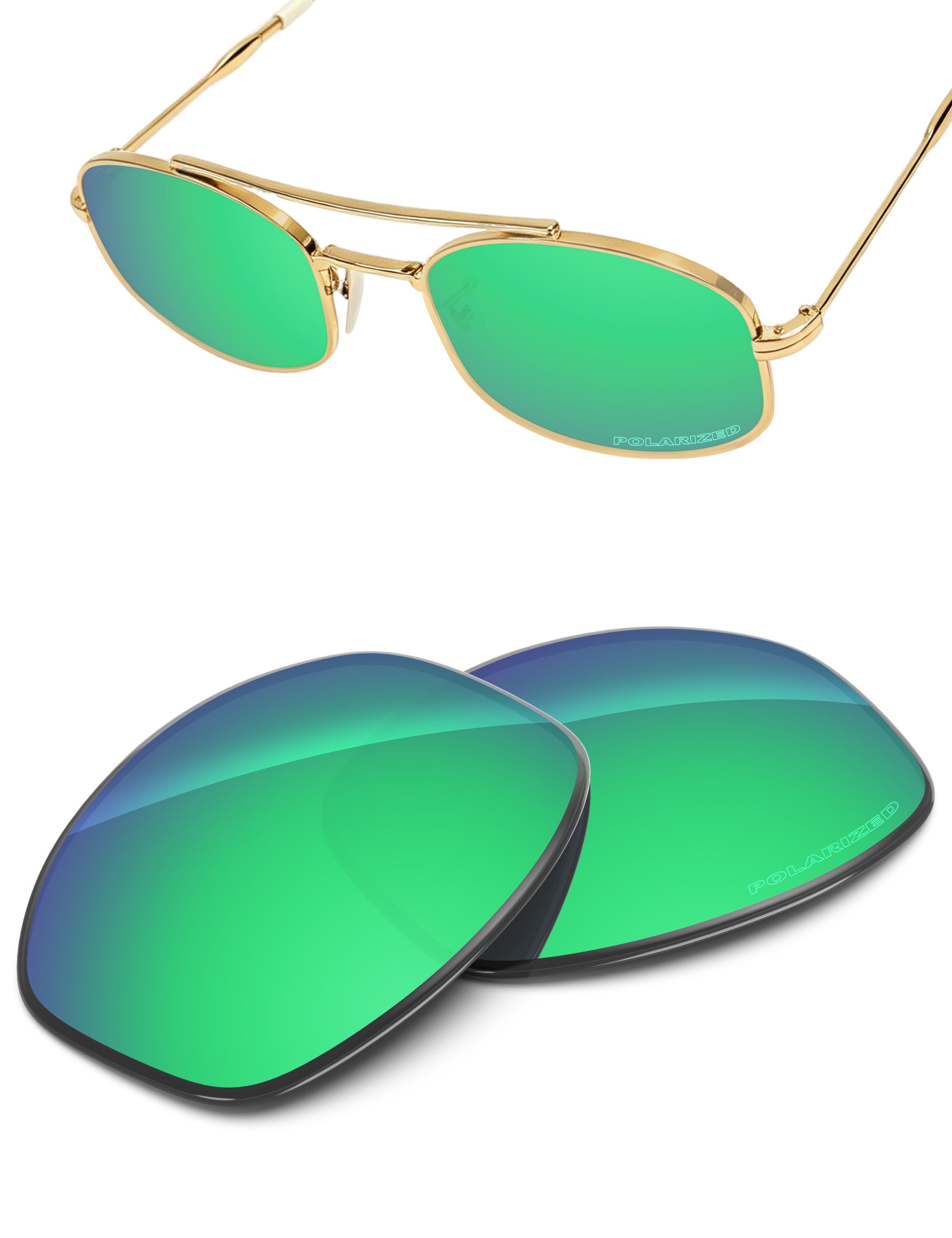 Emerald Green FlashMirror™-Polarized