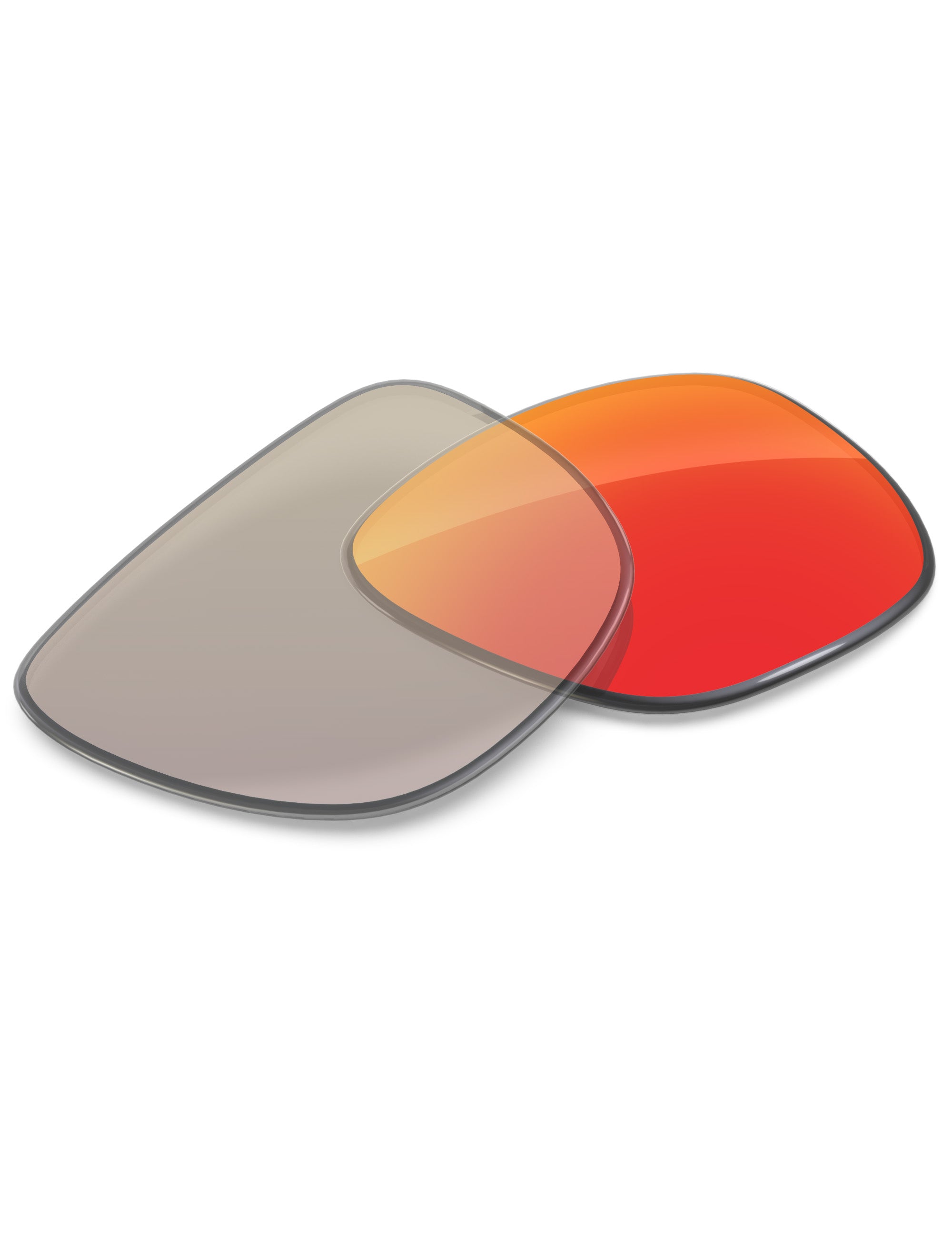 Fire Red FlashMirror™ Photochromic-Non-Polarized