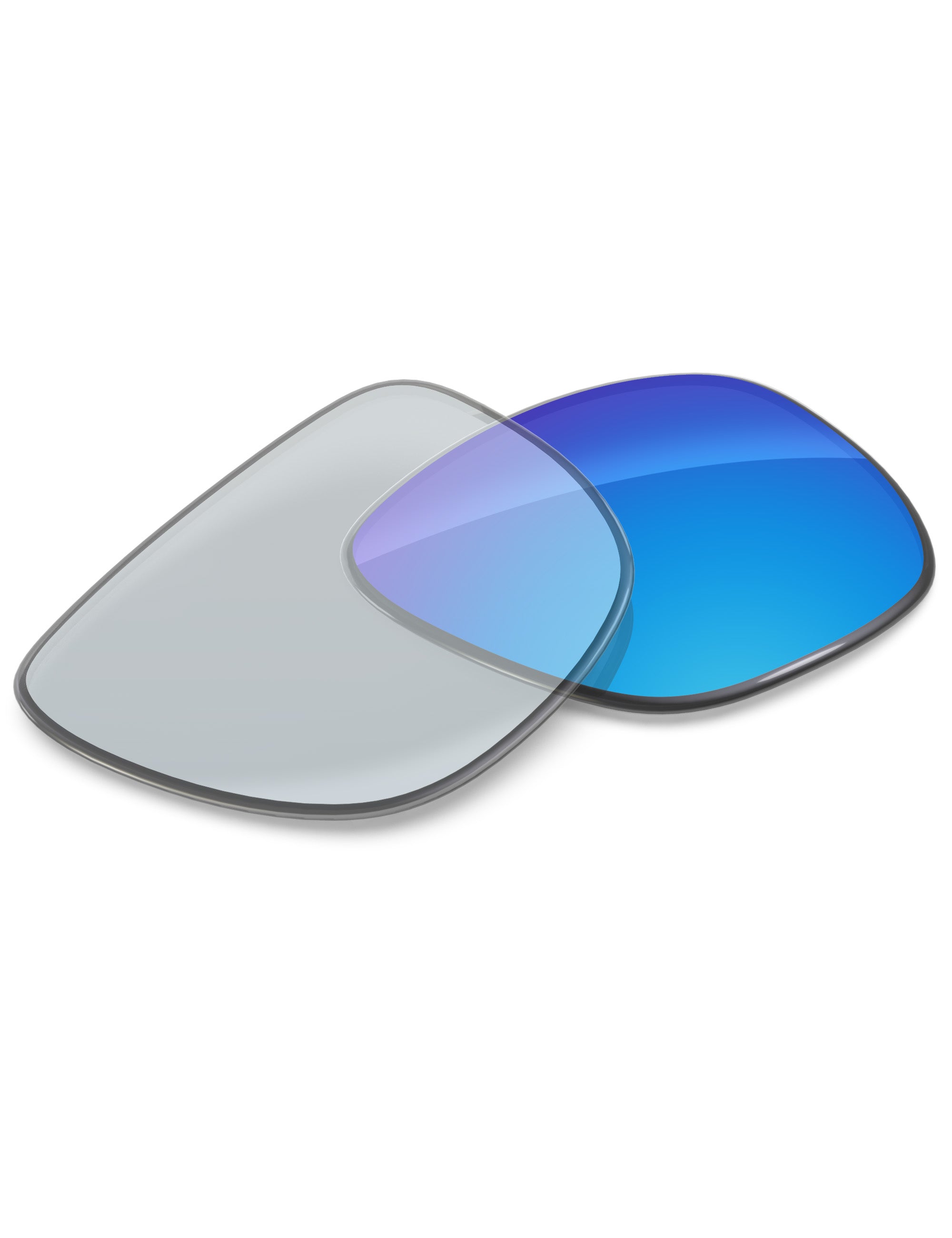 Sky Blue FlashMirror™ Photochromic-Non-Polarized