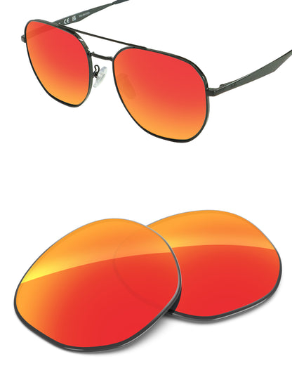 Fire Red FlashMirror™-Non-Polarized