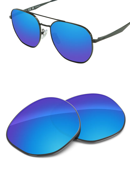 Sky Blue FlashMirror™-Non-Polarized