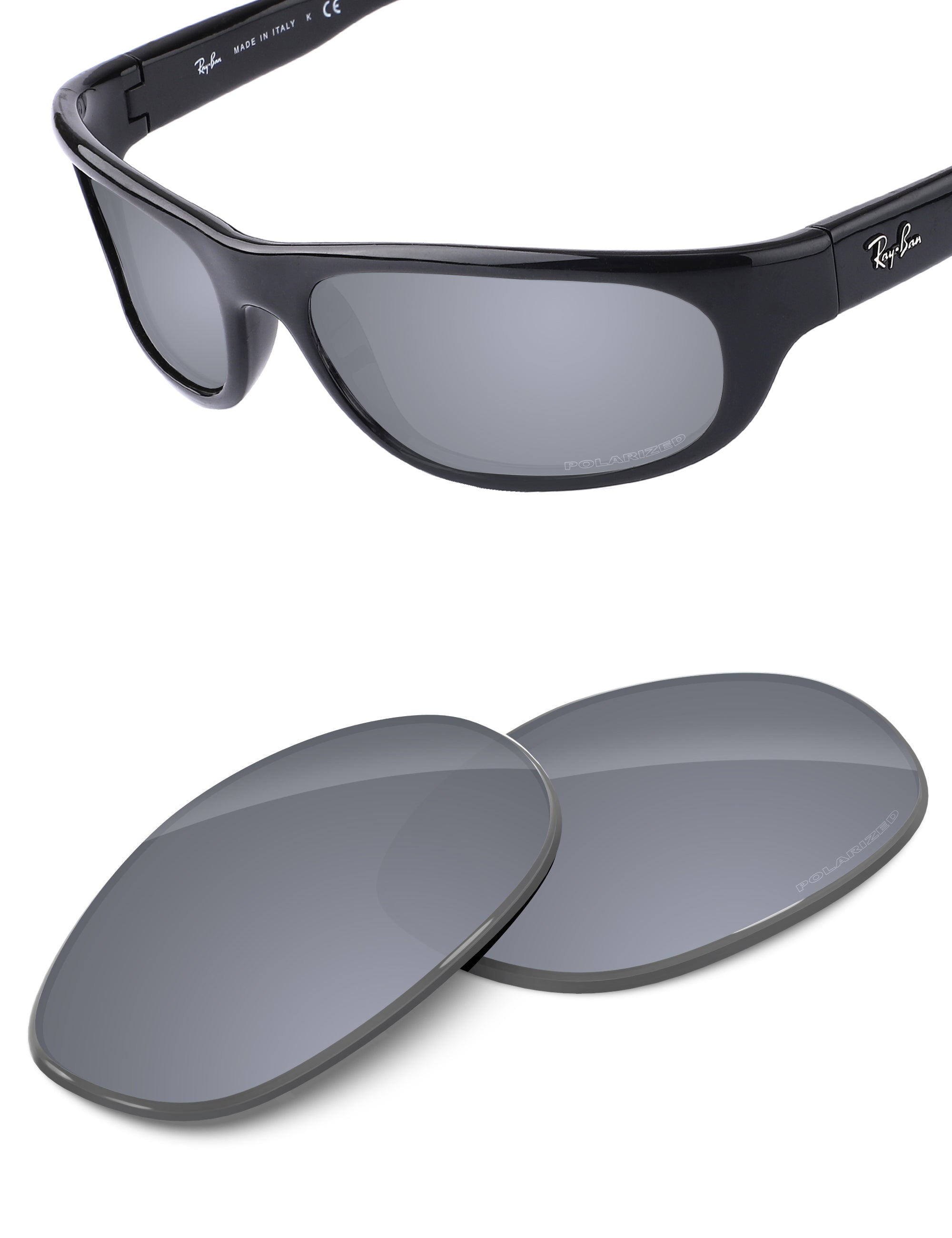 Silver Metallic FlashMirror™-Polarized