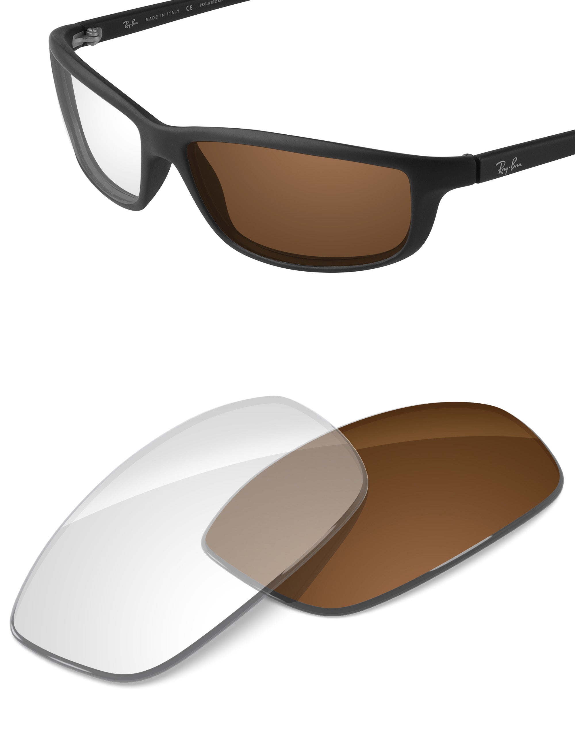 Adapt Brown Photochromic-Non-Polarized