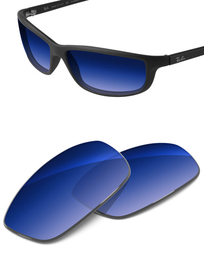 Aqua Blue Gradient-Non-Polarized