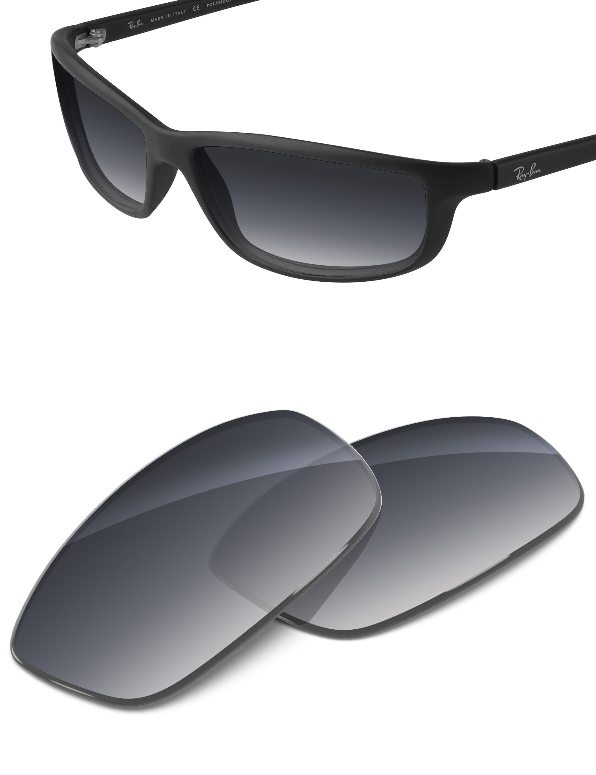 Gray Gradient-Non-Polarized
