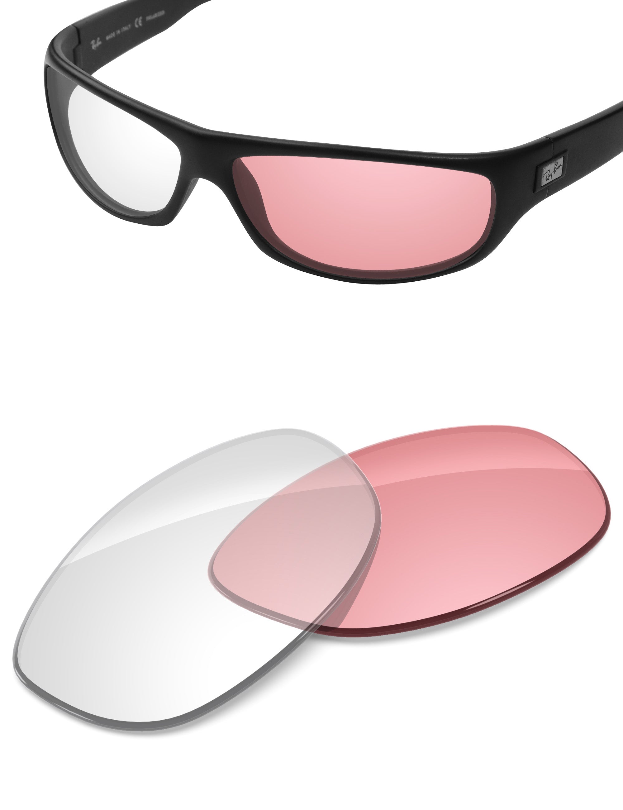 Adapt Pink Photochromic-Non-Polarized