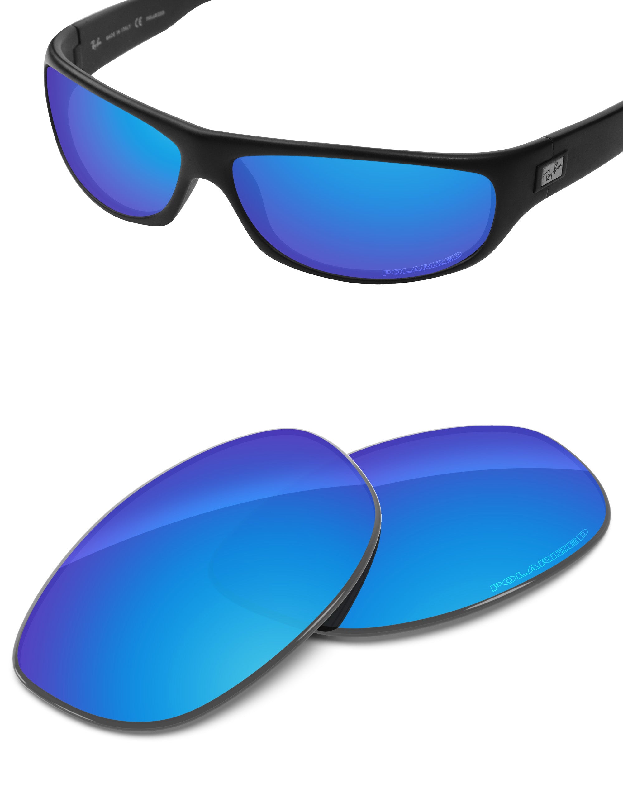 Sky Blue FlashMirror™-Polarized