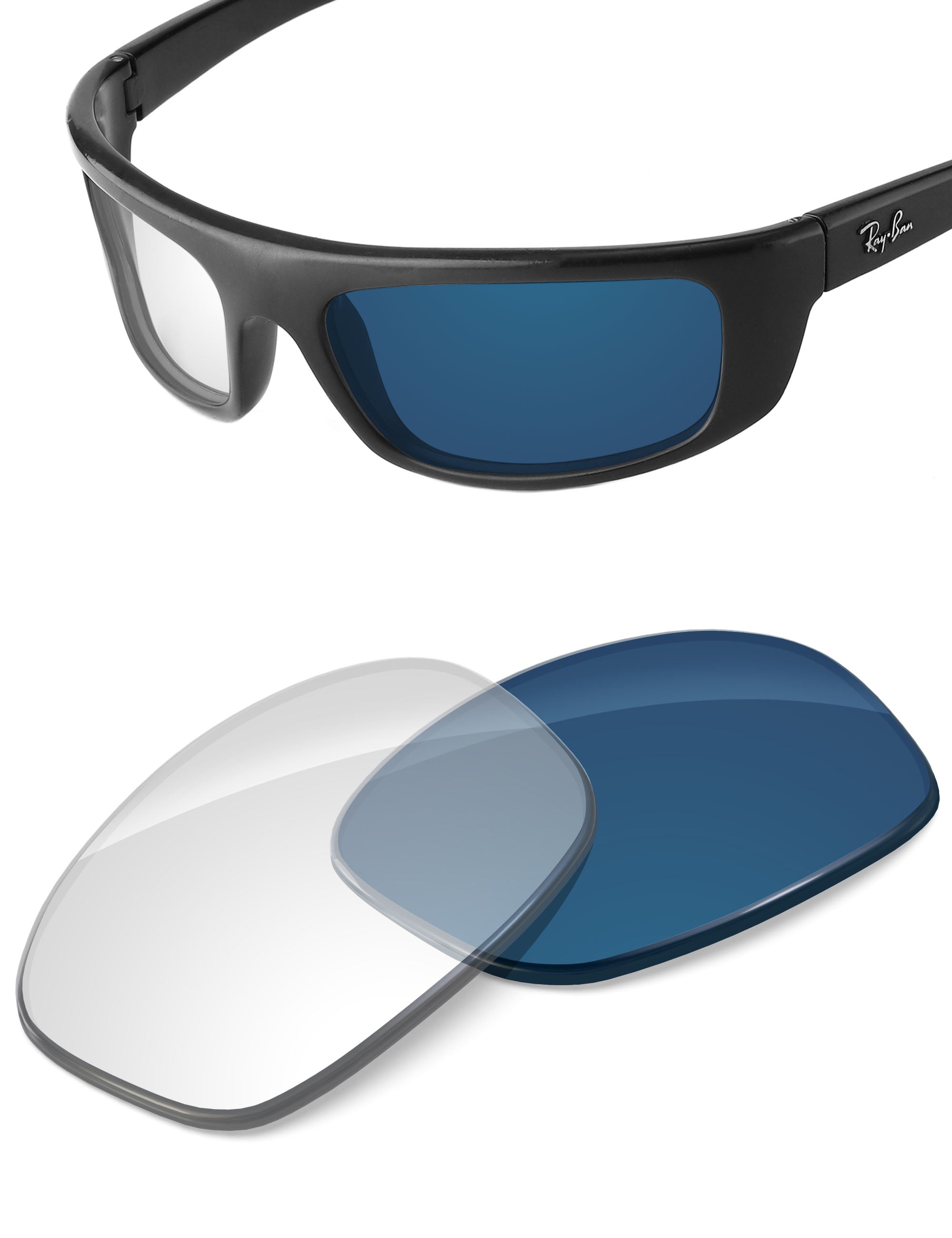 Adapt Blue Photochromic-Non-Polarized