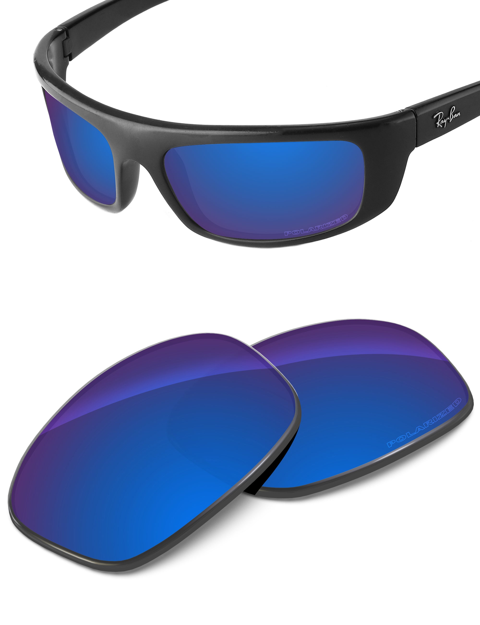 Sapphire Blue FlashMirror™-Polarized