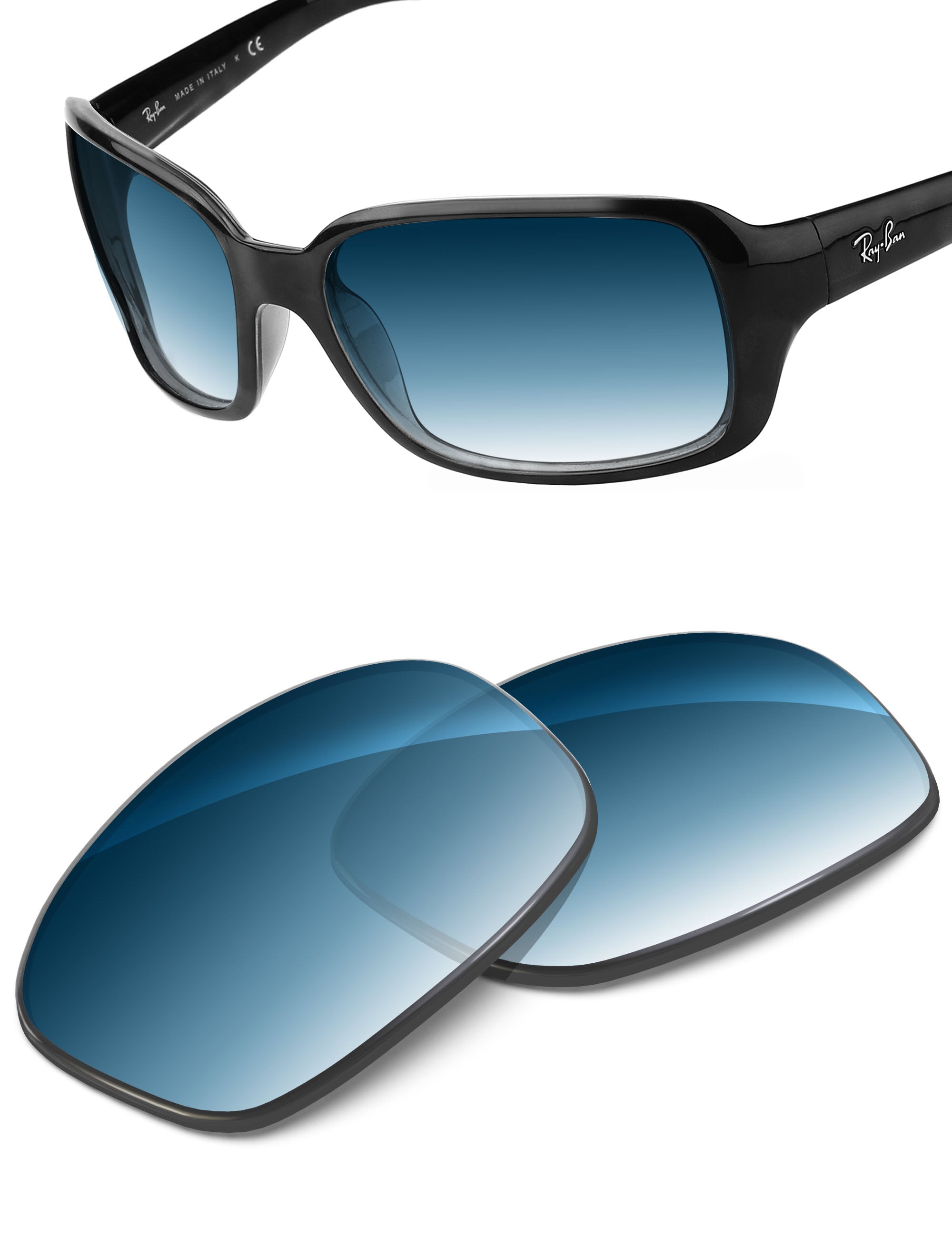 Blue Gradient-Non-Polarized