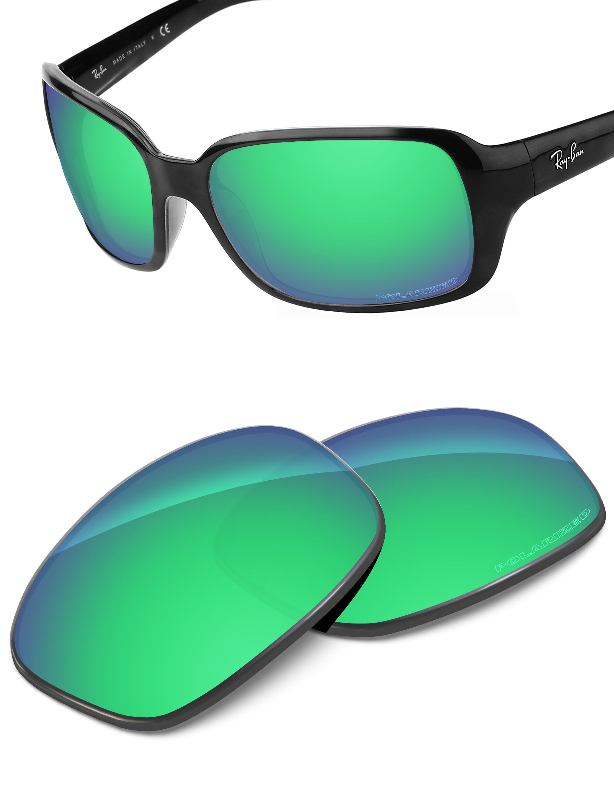 Emerald Green FlashMirror™-Polarized