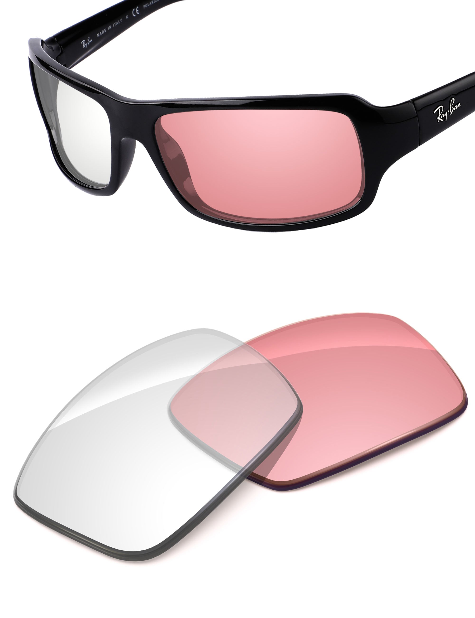 Adapt Pink Photochromic-Non-Polarized