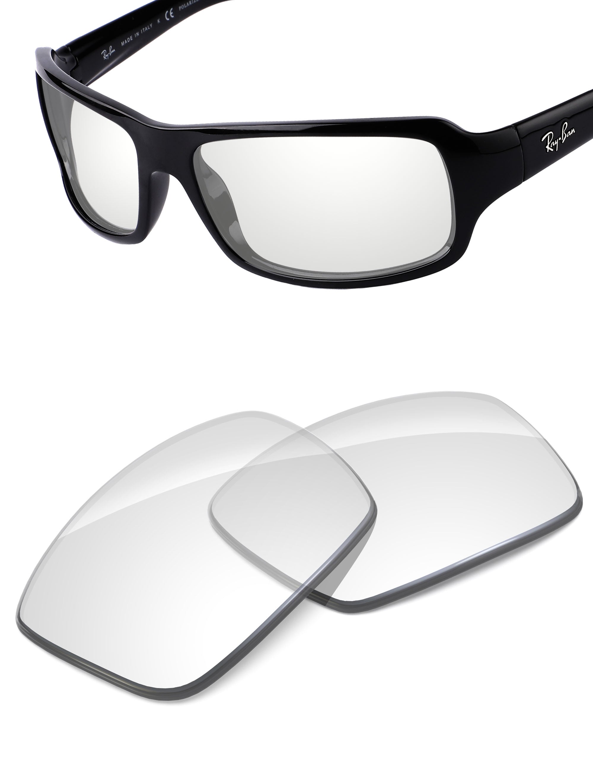 HD Clear Blue Light Blocking-Non-Polarized