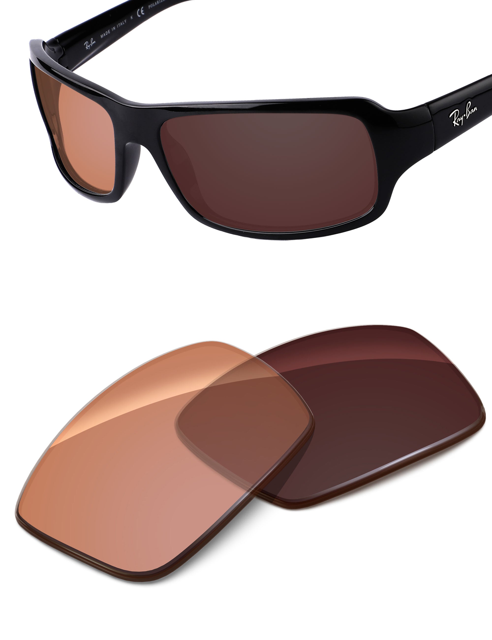 Orange Tint Photochromic-Non-Polarized