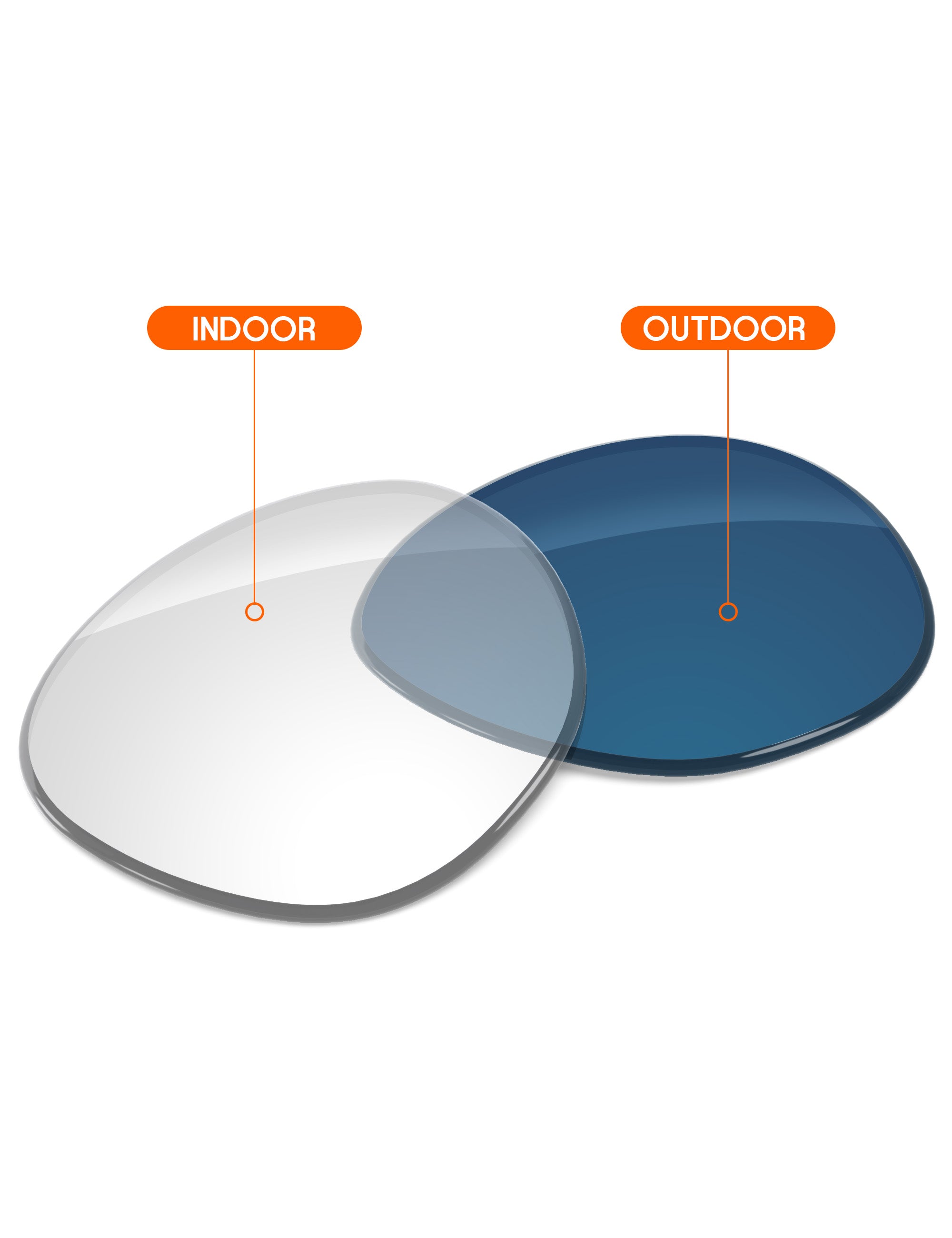 Adapt Blue Photochromic-Non-Polarized
