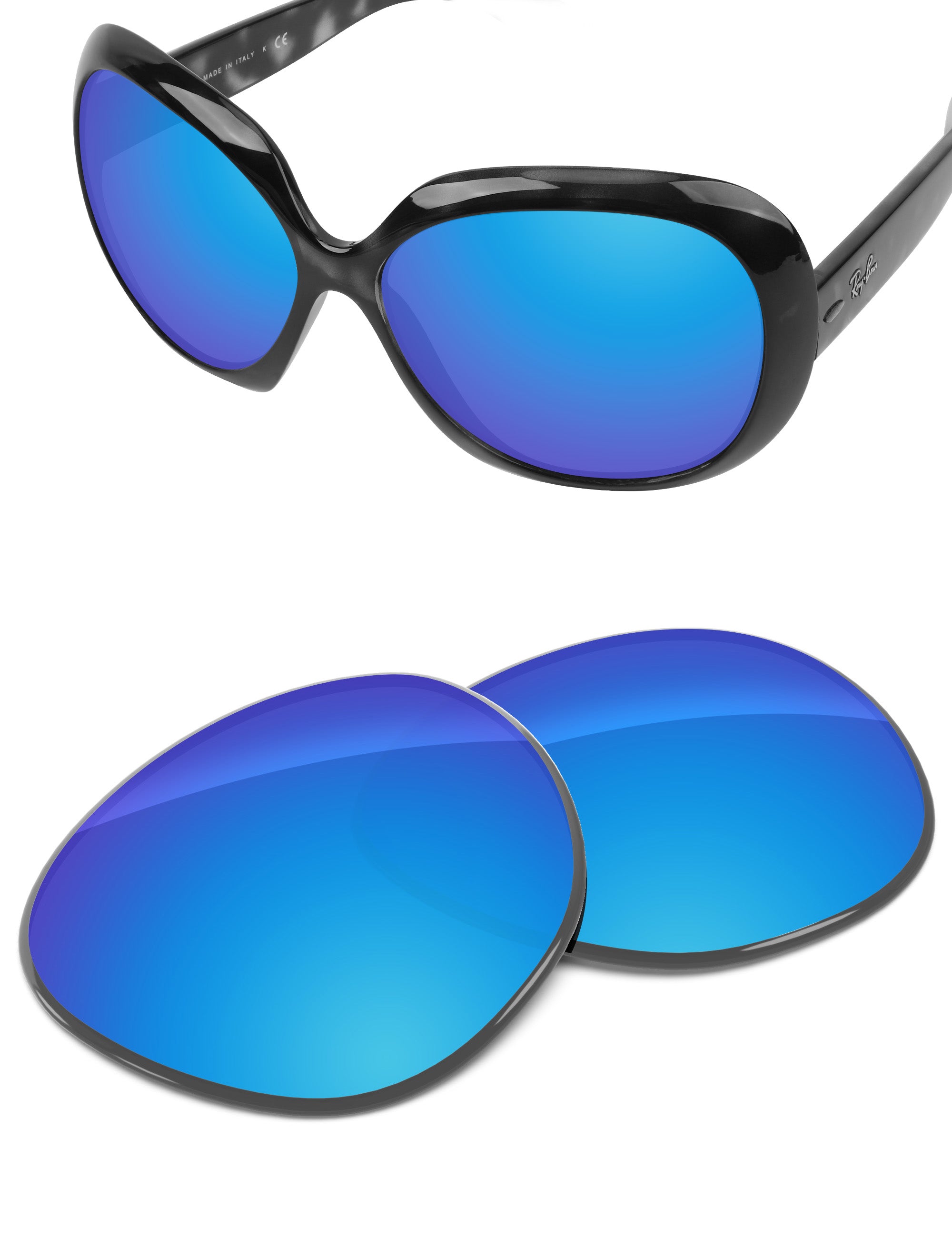 Sky Blue FlashMirror™-Non-Polarized