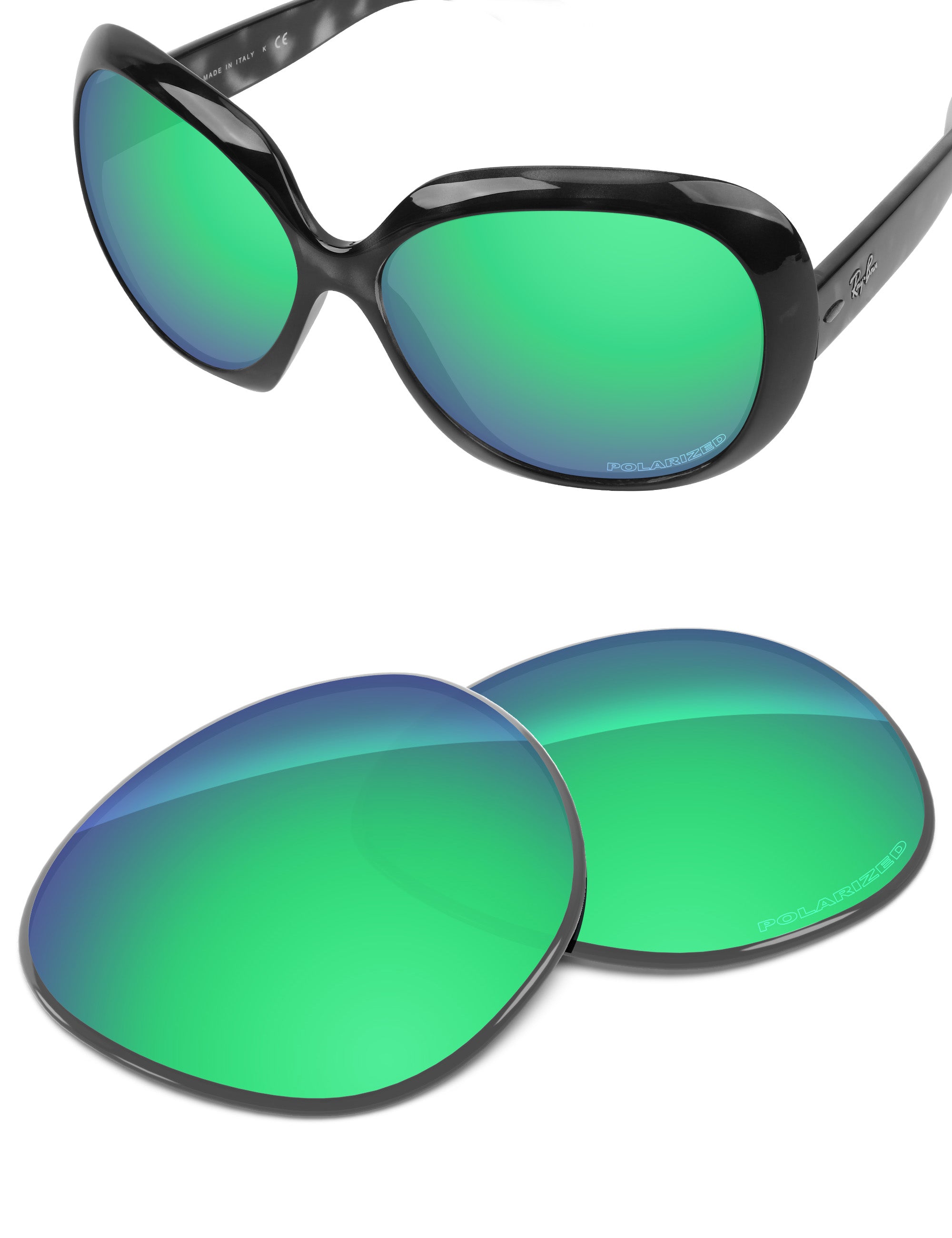 Emerald Green FlashMirror™-Polarized