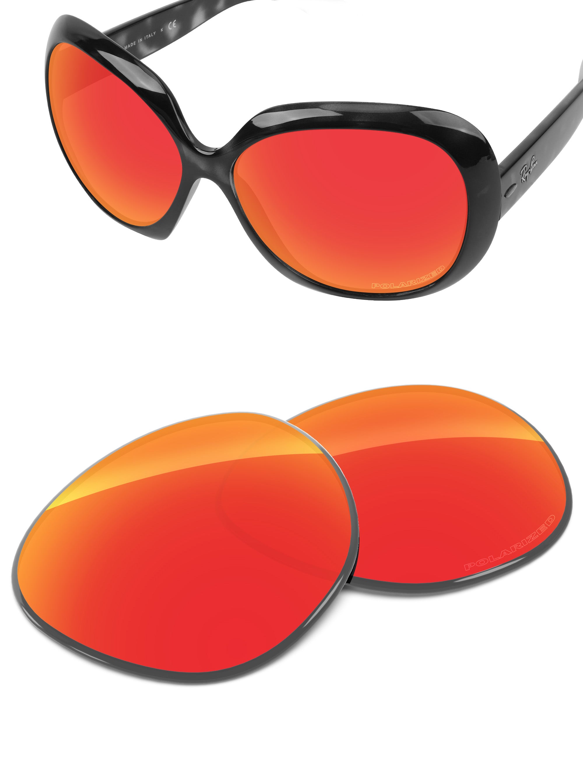 Fire Red FlashMirror™-Polarized