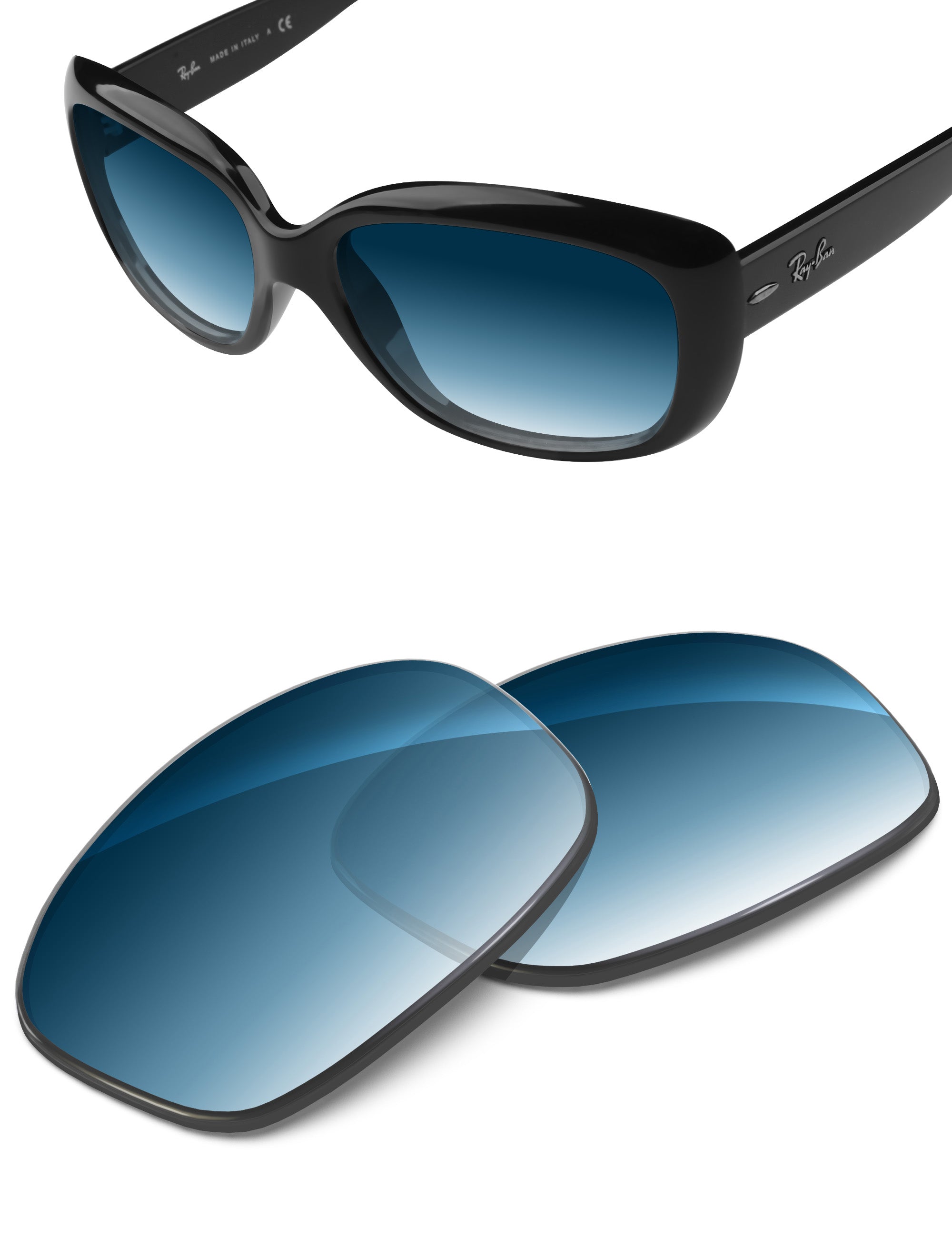 Blue Gradient-Non-Polarized