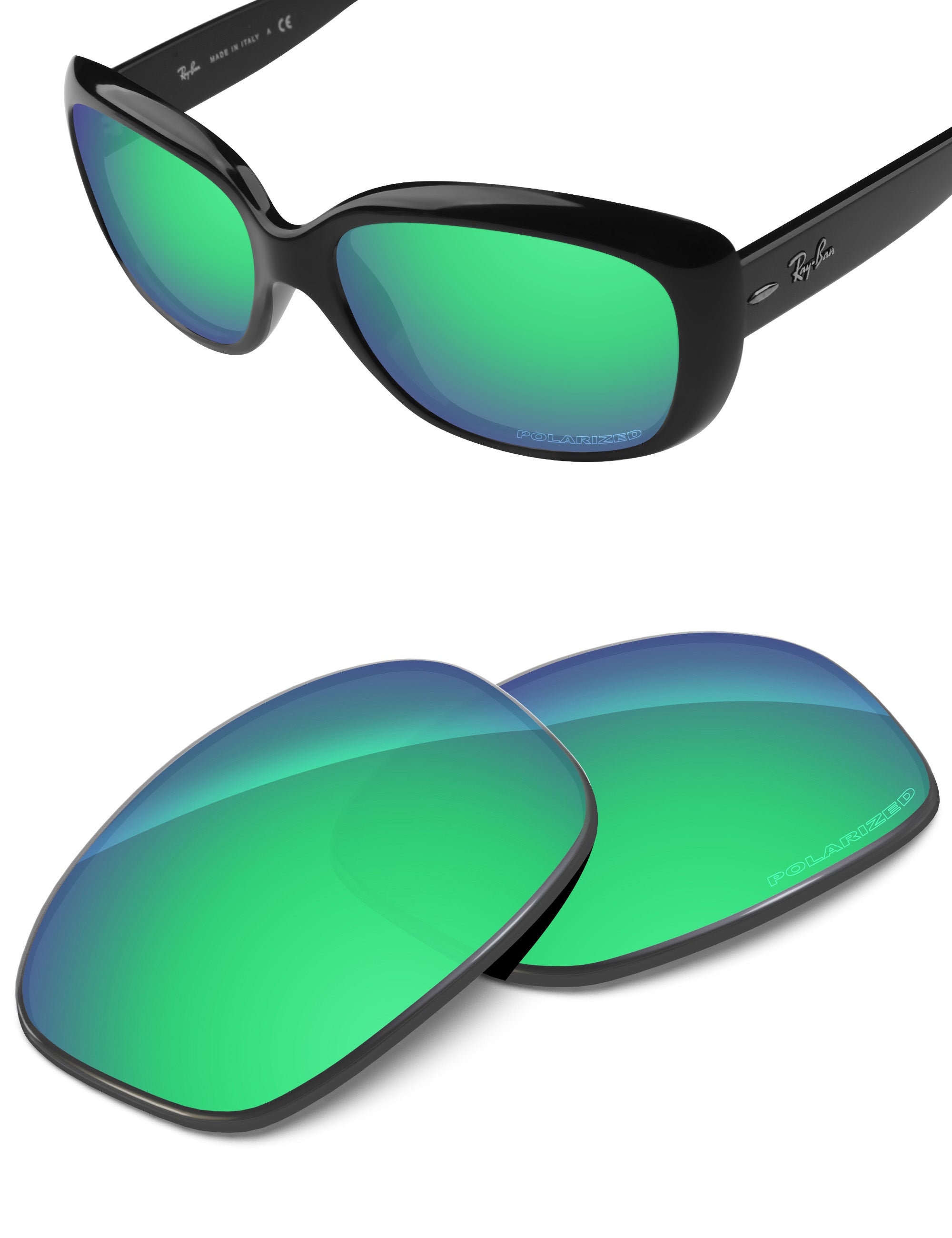 Emerald Green FlashMirror™-Polarized