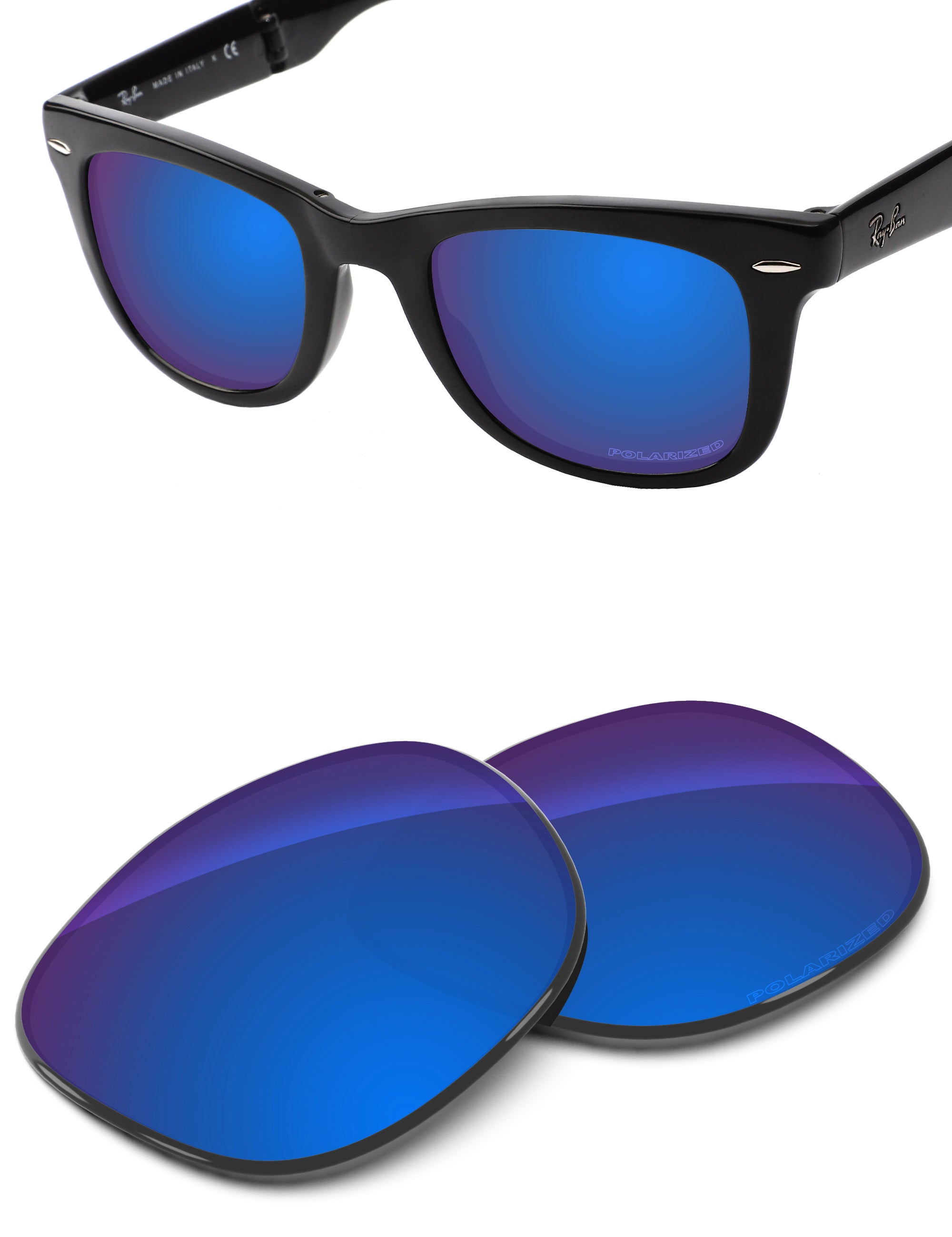 Sapphire Blue FlashMirror™-Polarized