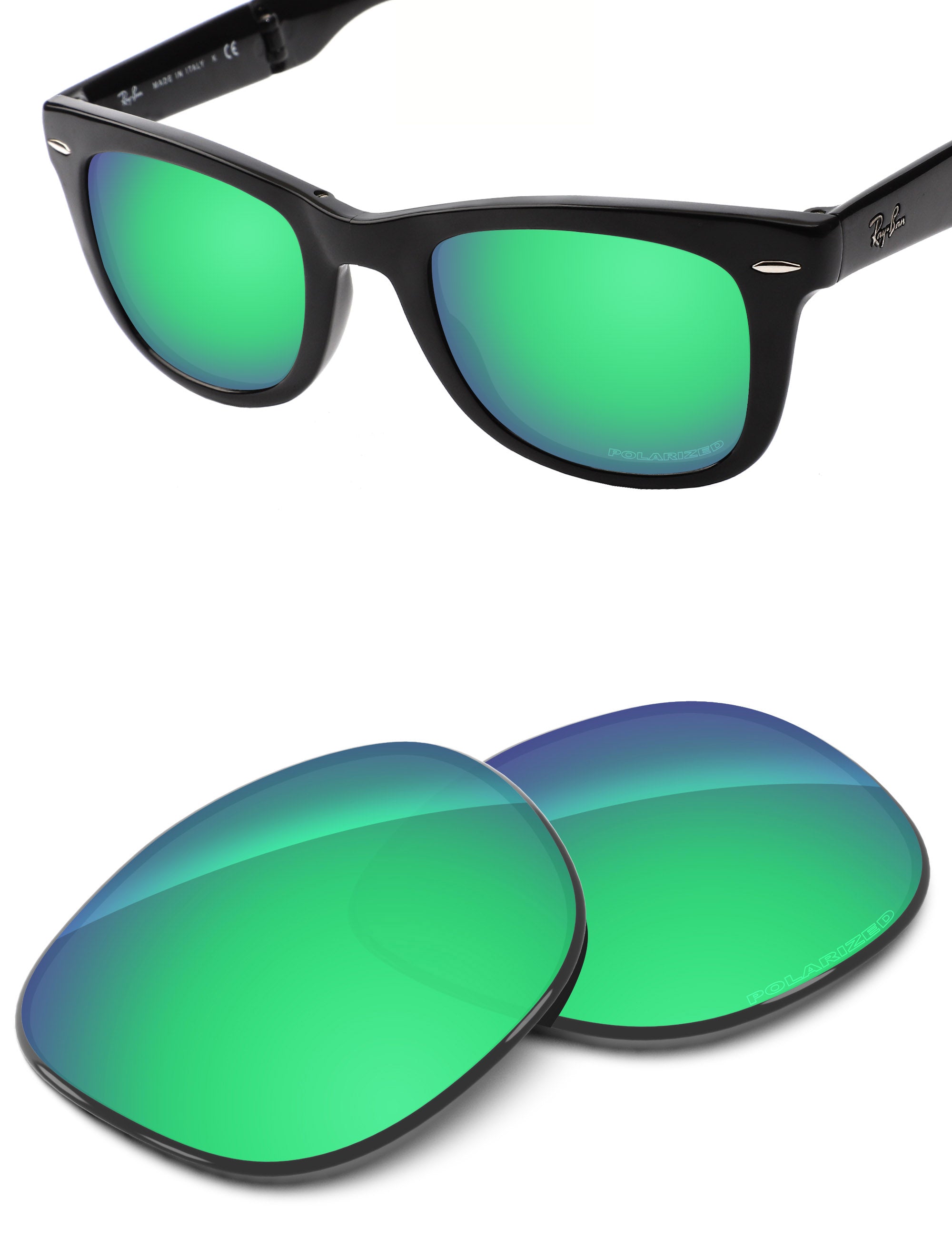 Emerald Green FlashMirror™-Polarized