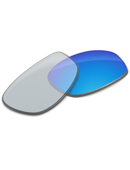 Sky Blue FlashMirror™ Photochromic-Non-Polarized