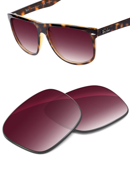 Wine Red Gradient-Non-Polarized