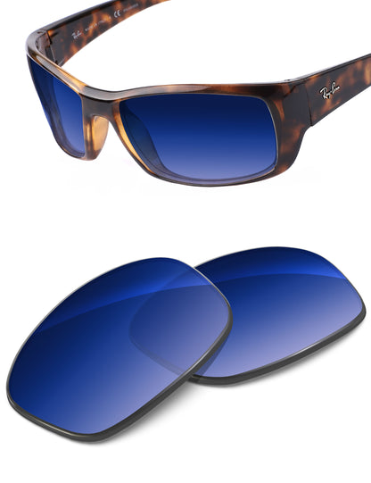Aqua Blue Gradient-Non-Polarized
