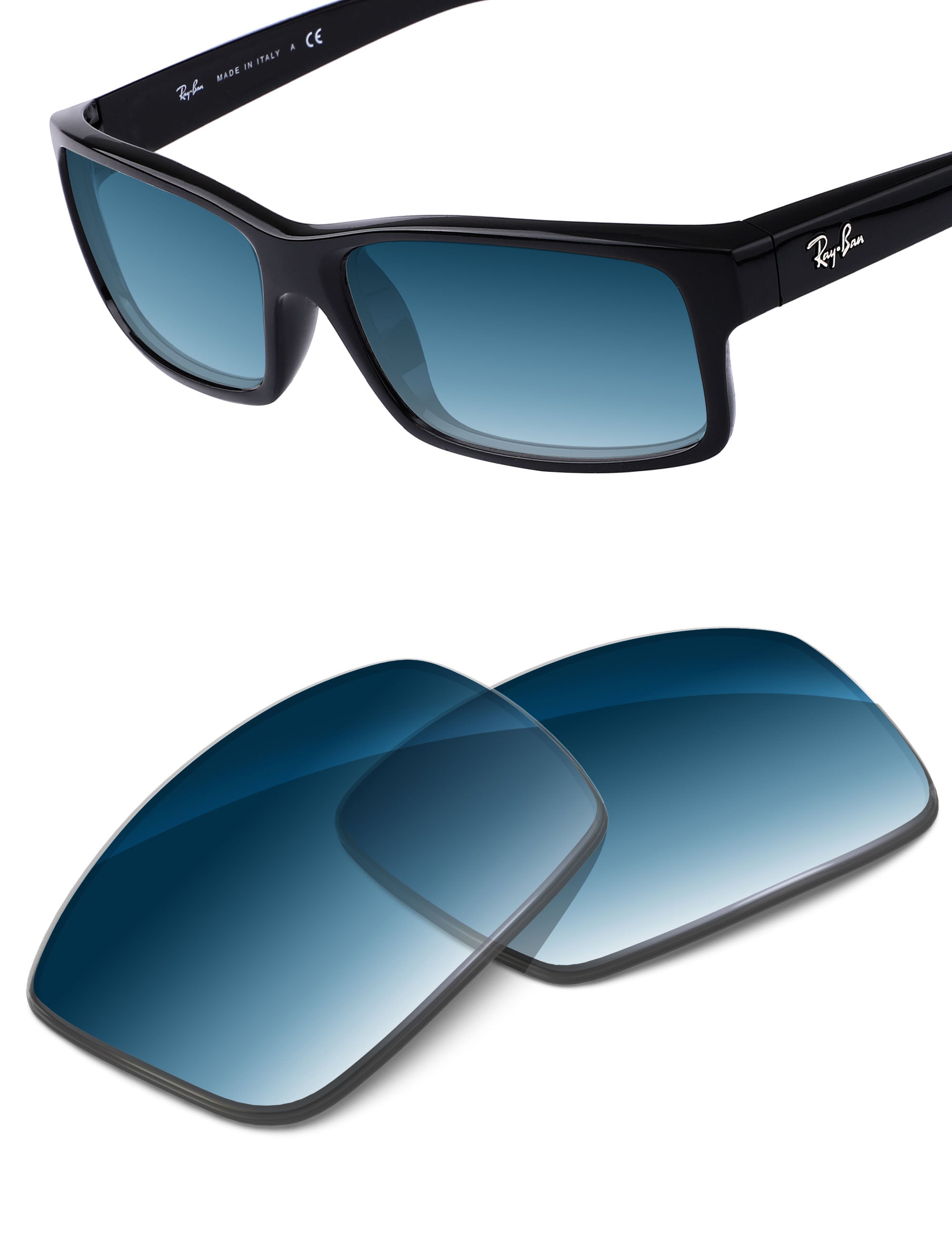 Blue Gradient-Non-Polarized