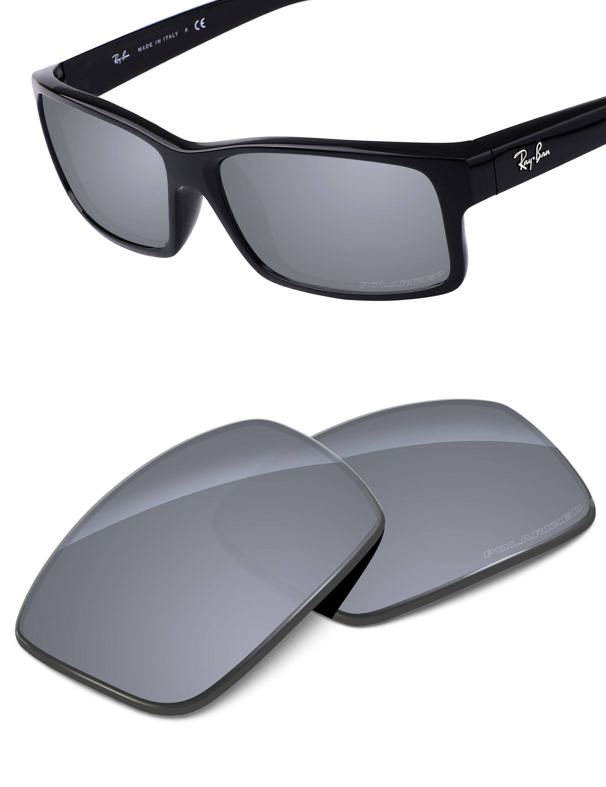 Silver Metallic FlashMirror™-Polarized