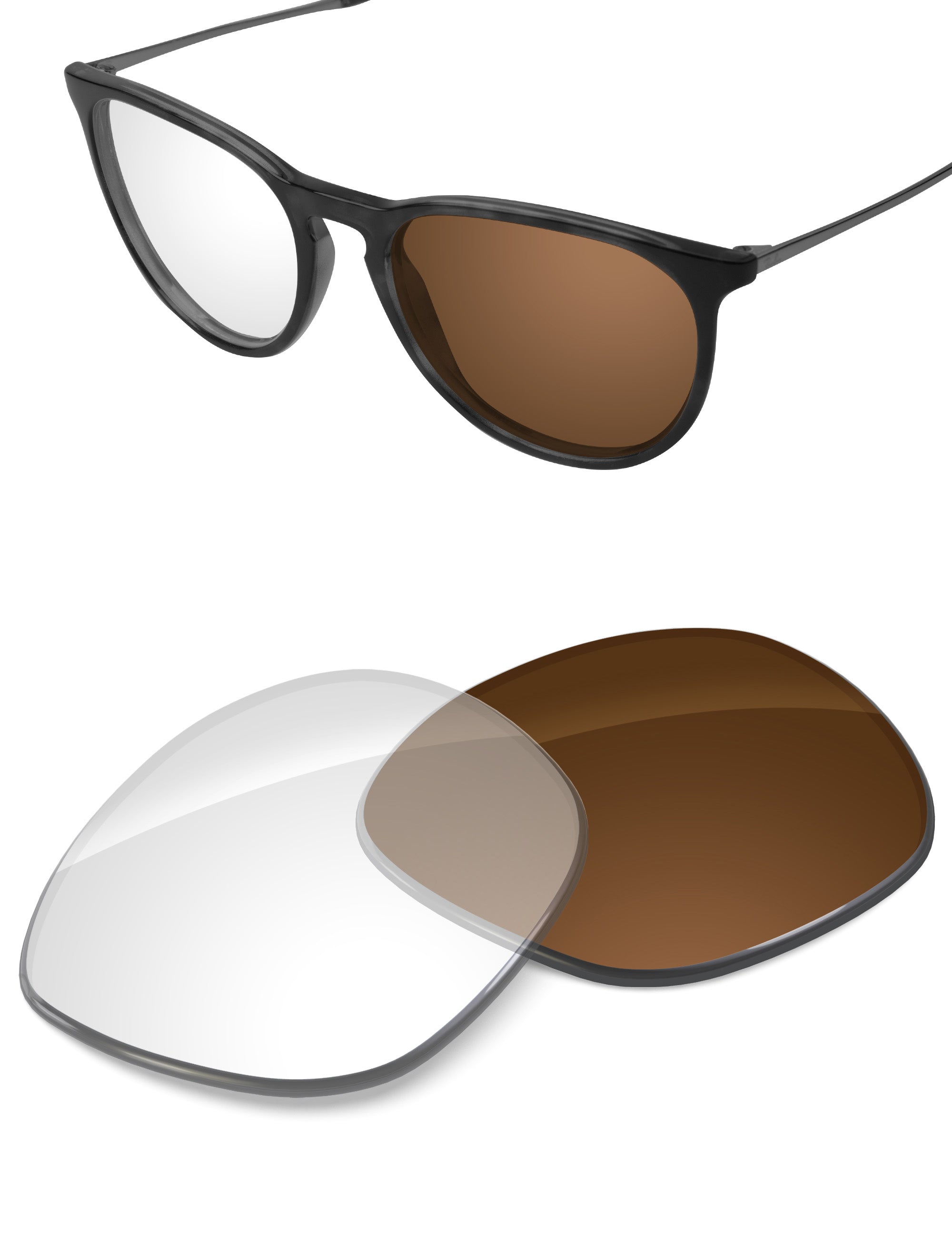 Adapt Brown Photochromic-Non-Polarized