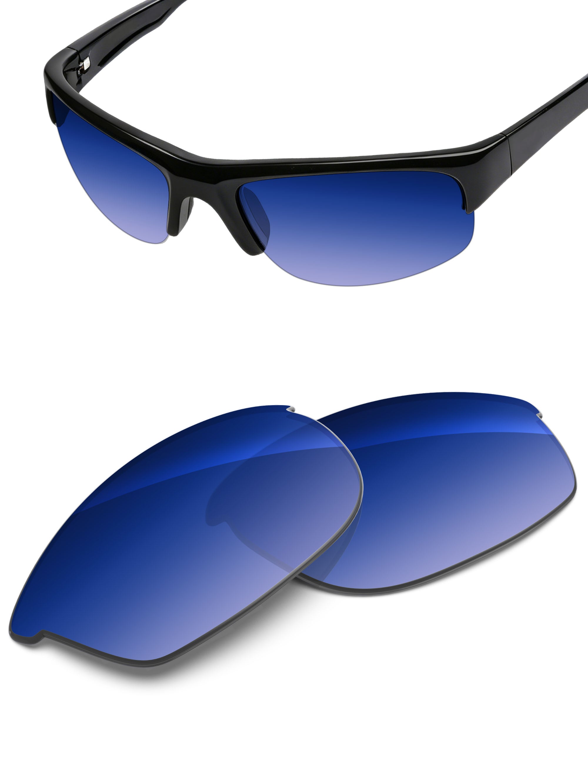 Aqua Blue Gradient-Non-Polarized
